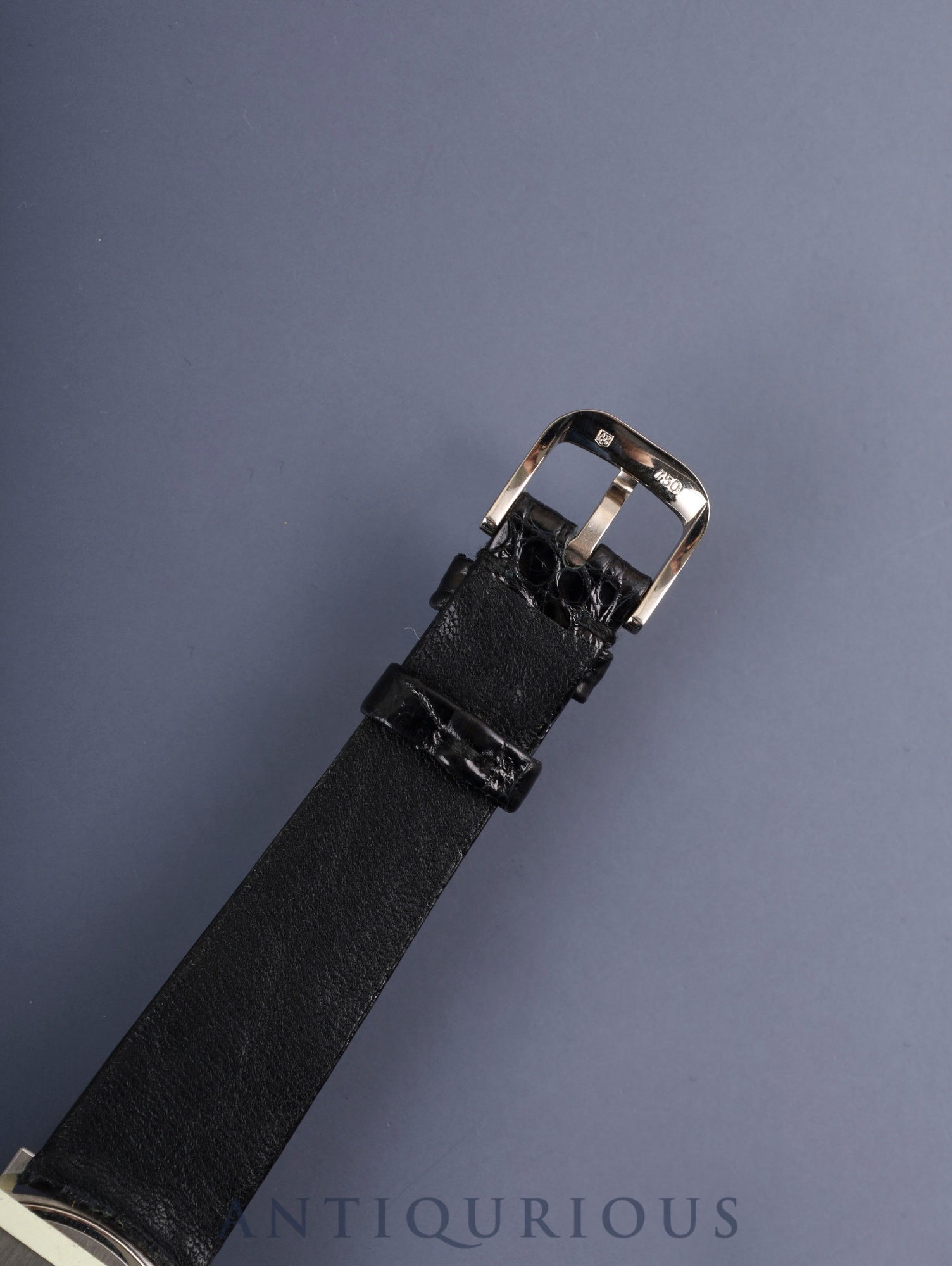 オーデマ・ピゲ エクストラフラット 4791BC.0.0002 手巻き Cal.2080 750WG 純正革ベルト 純正尾錠(750WG) シルバー文字盤 タグ オーバーホール済み