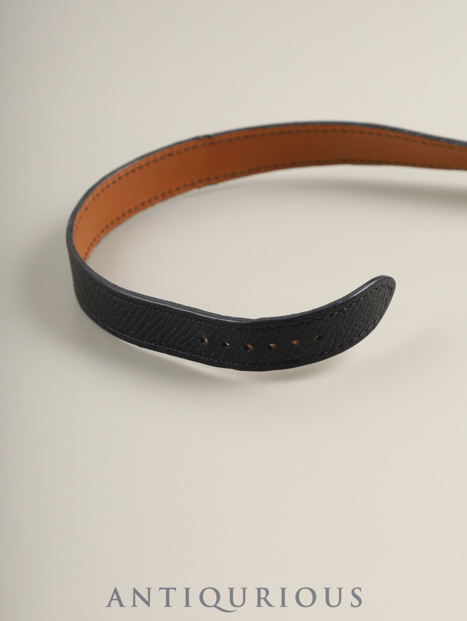 エルメス Hウォッチ ドゥブルトゥール HH1.210 クォーツ Cal.901.001 SS 純正革ベルト(T刻印:2015年)純正尾錠(SS)ホワイト文字盤 箱 保証書 冊子 オーバーホール済み