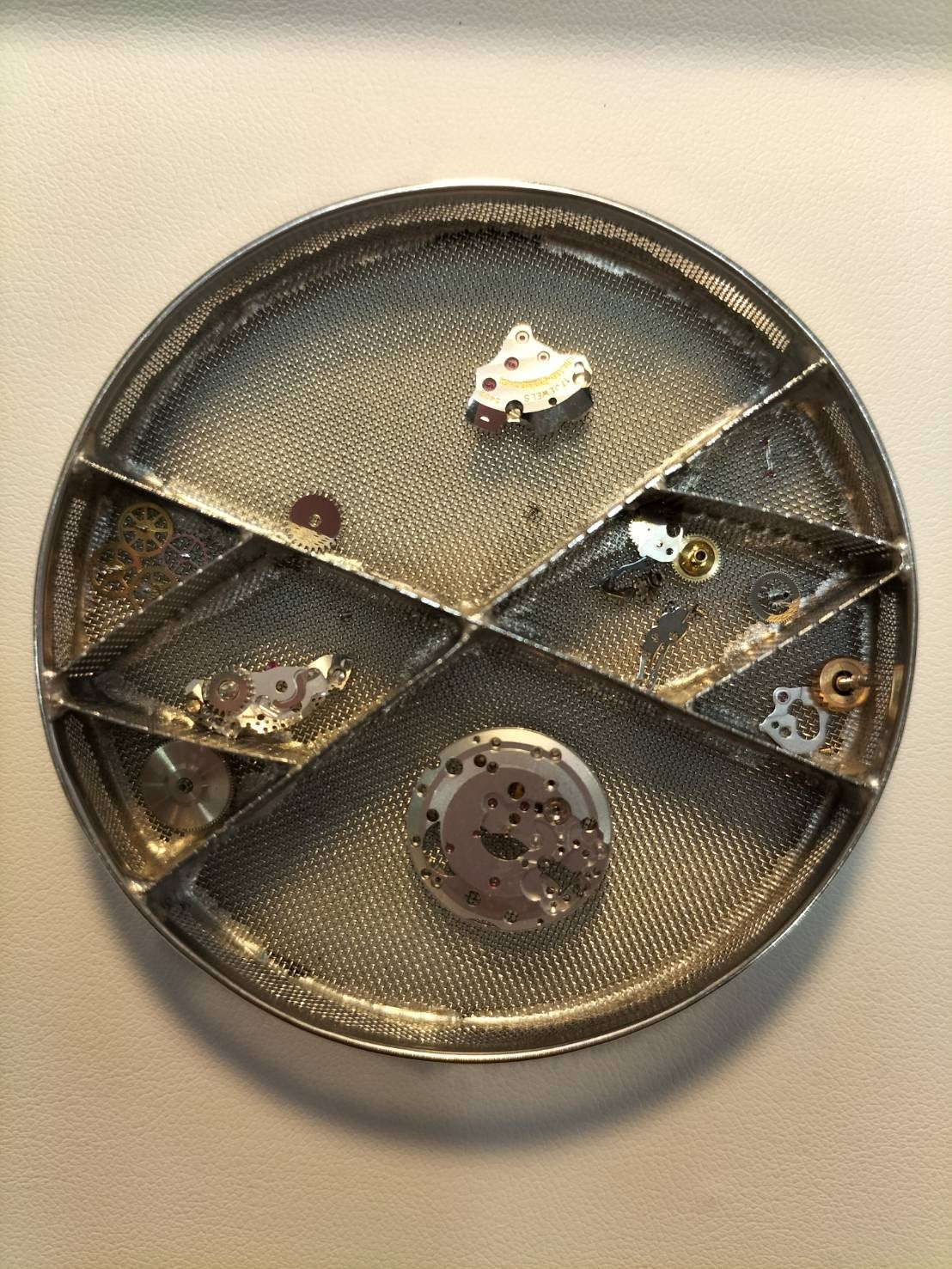 Girard-Perregaux Vintage 1945 2590 Manual winding Cal.2409 YG Leather Genuine buckle (750) Champagne Arabic dial Overhauled