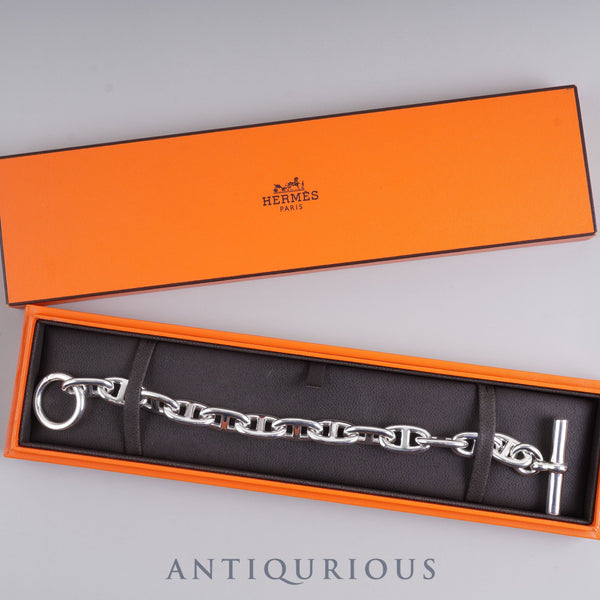 Hermes Bracelet Chaine d'Ancre GM 13 links SV925 Box Margiela period