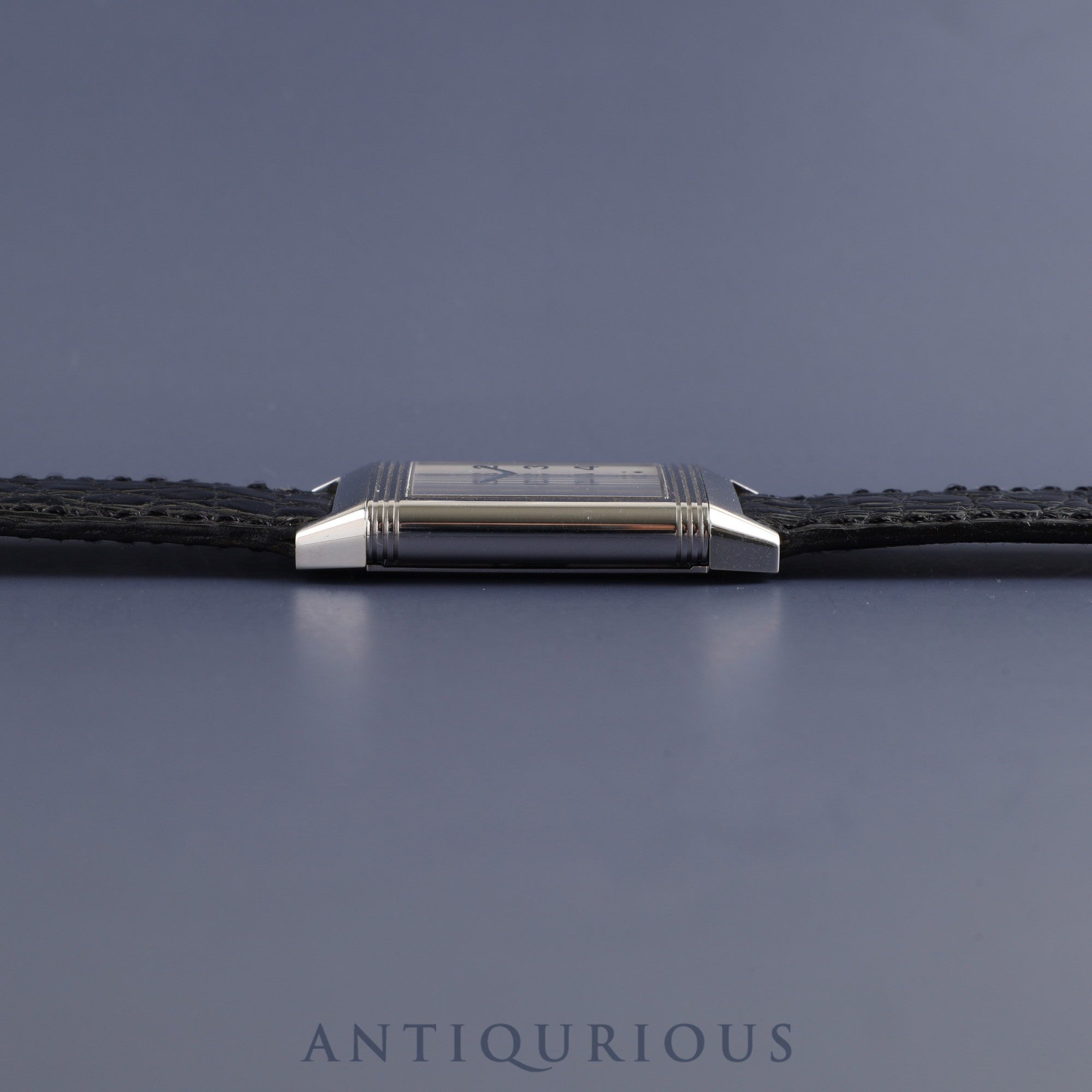 Jaeger-LeCoultre Reverso Classic 250.8.86 Manual winding Cal.846/2 SS Genuine leather strap Genuine buckle (SS) Arabic dial 23 x 38mm Overhauled Case back engraved