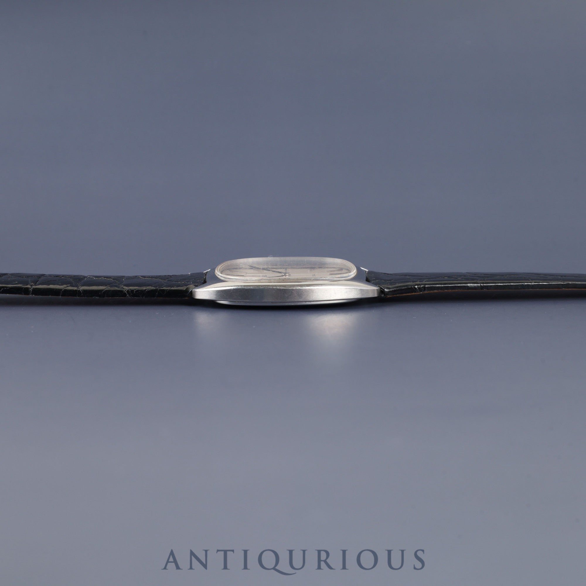 オメガ デ・ヴィル 111.0139 手巻き Cal.625 SS 革 純正尾錠(SS)シルバー文字盤 箱 オーバーホール済み