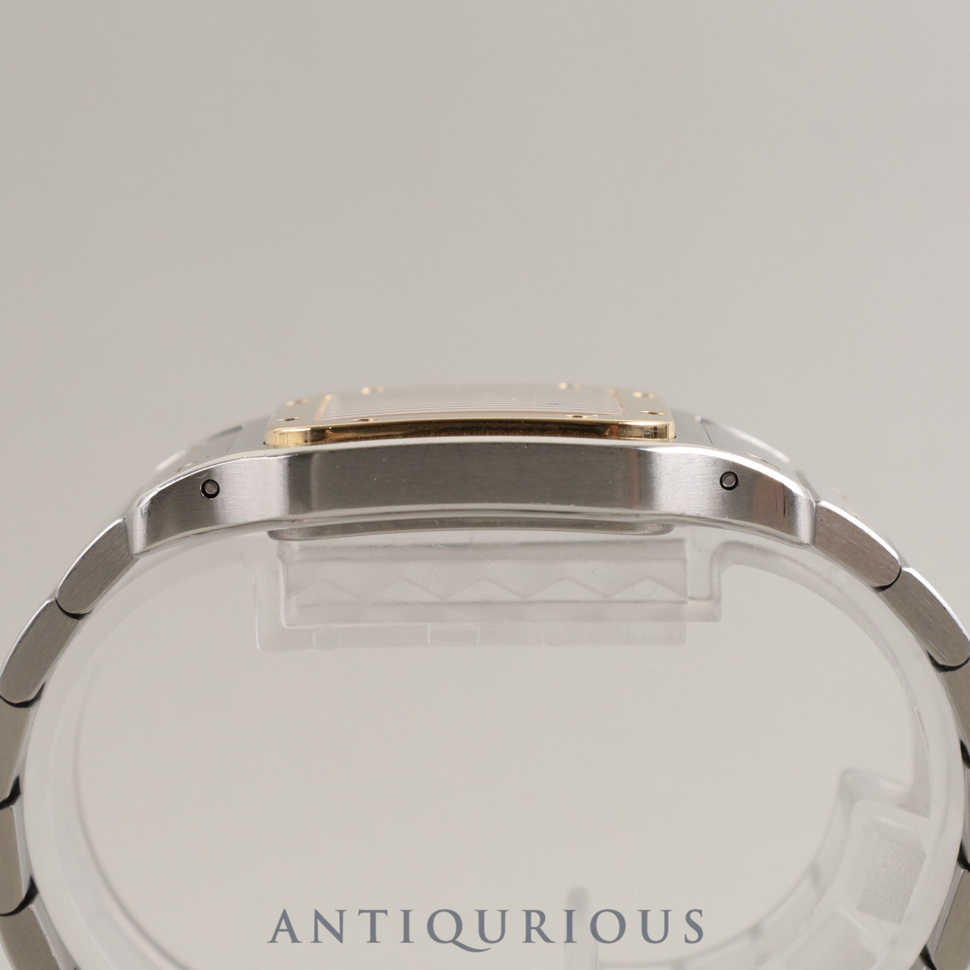 Cartier Santos Galbee LM W20011C4 / 1566 Quartz Cal.687 SS/YG SS/YG Ivory Dial Box Overhauled