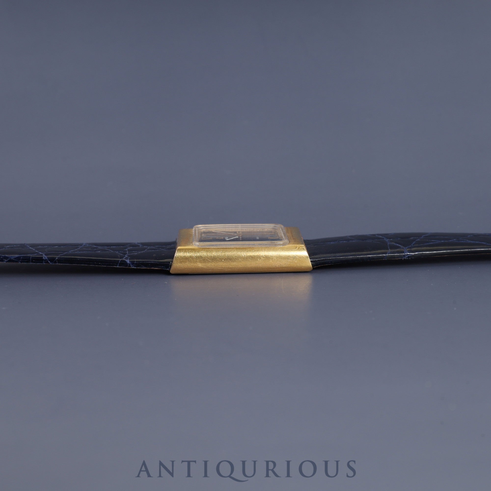 Omega De Ville 511324 Manual winding GP Leather Genuine buckle (GP) Blue dial (minor scratches on glass) Overhauled