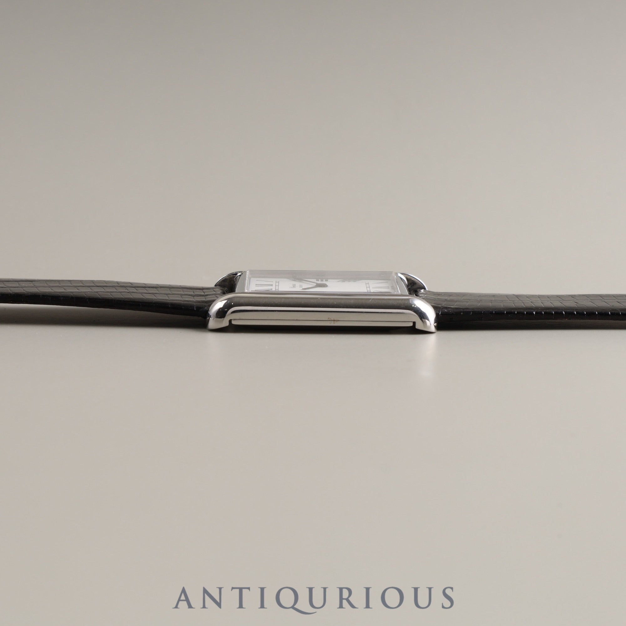 Chopard Rectangular 8014 1 Manual winding Cal.895 SS Genuine buckle (SS) White dial