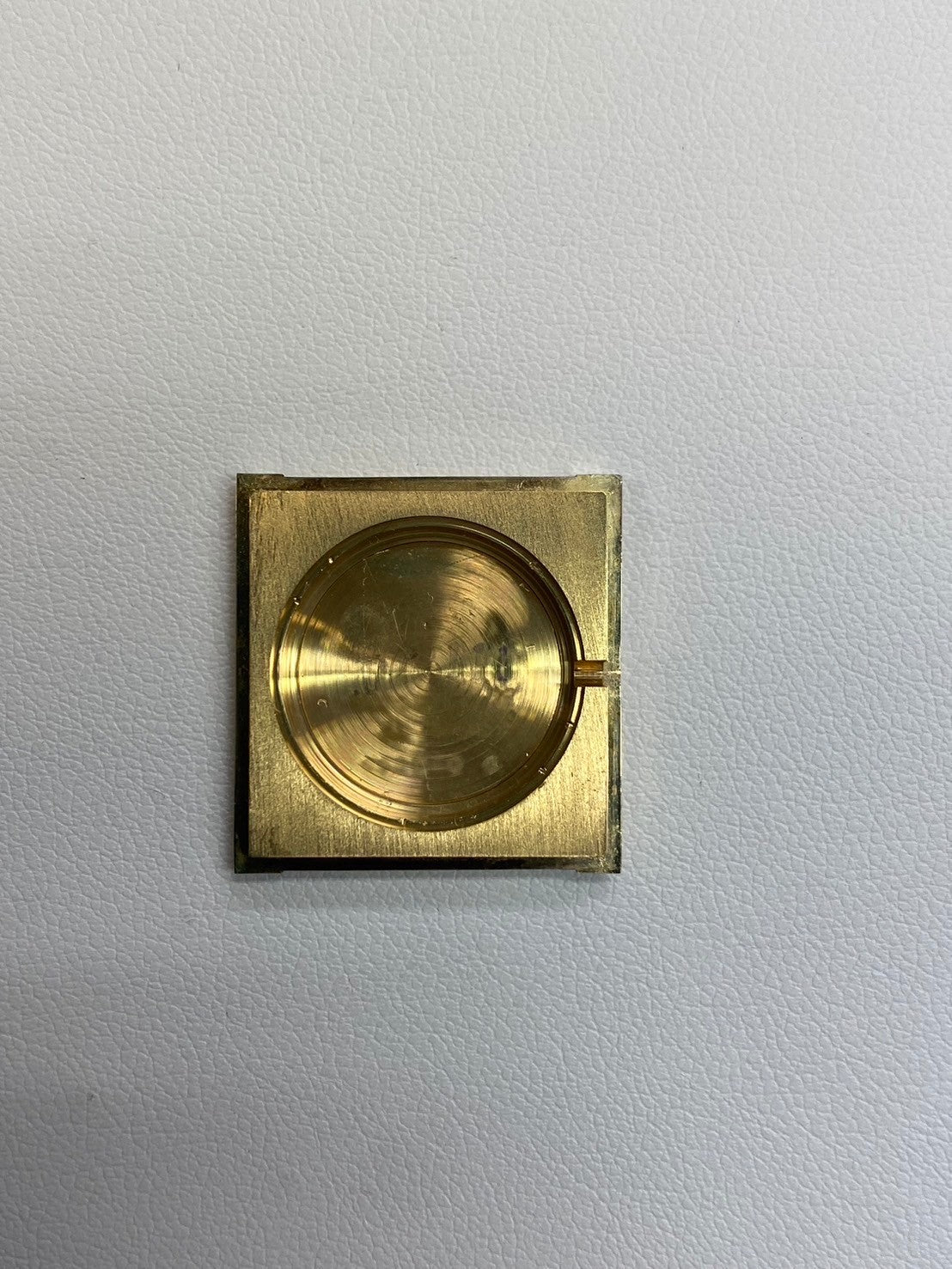 Cartier Must Tank LM Manual winding Cal.78-1 SV925 Leather Genuine buckle (GP) Onyx dial Overhauled