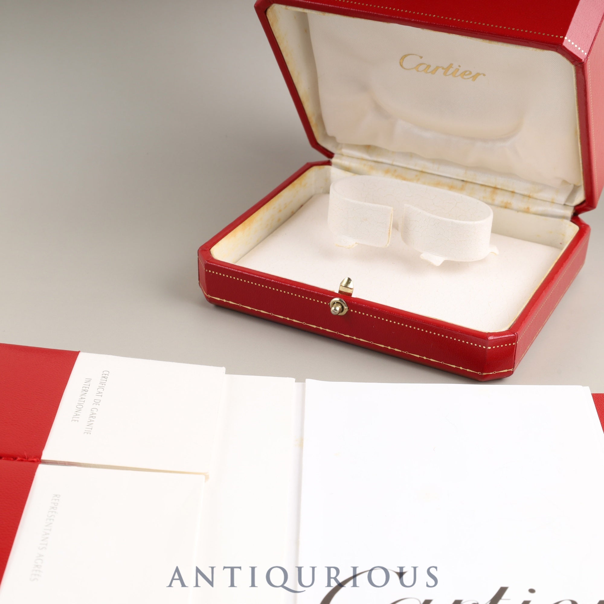 Cartier Must Vendôme VLC SM 1851 Quartz Cal. 690 SV925 Leather Genuine Buckle (GP) Arabic CC Dial Box Warranty (1998) Overhauled