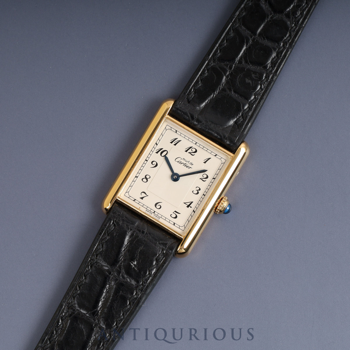 Cartier Must Tank LM QZ Arabic Dial