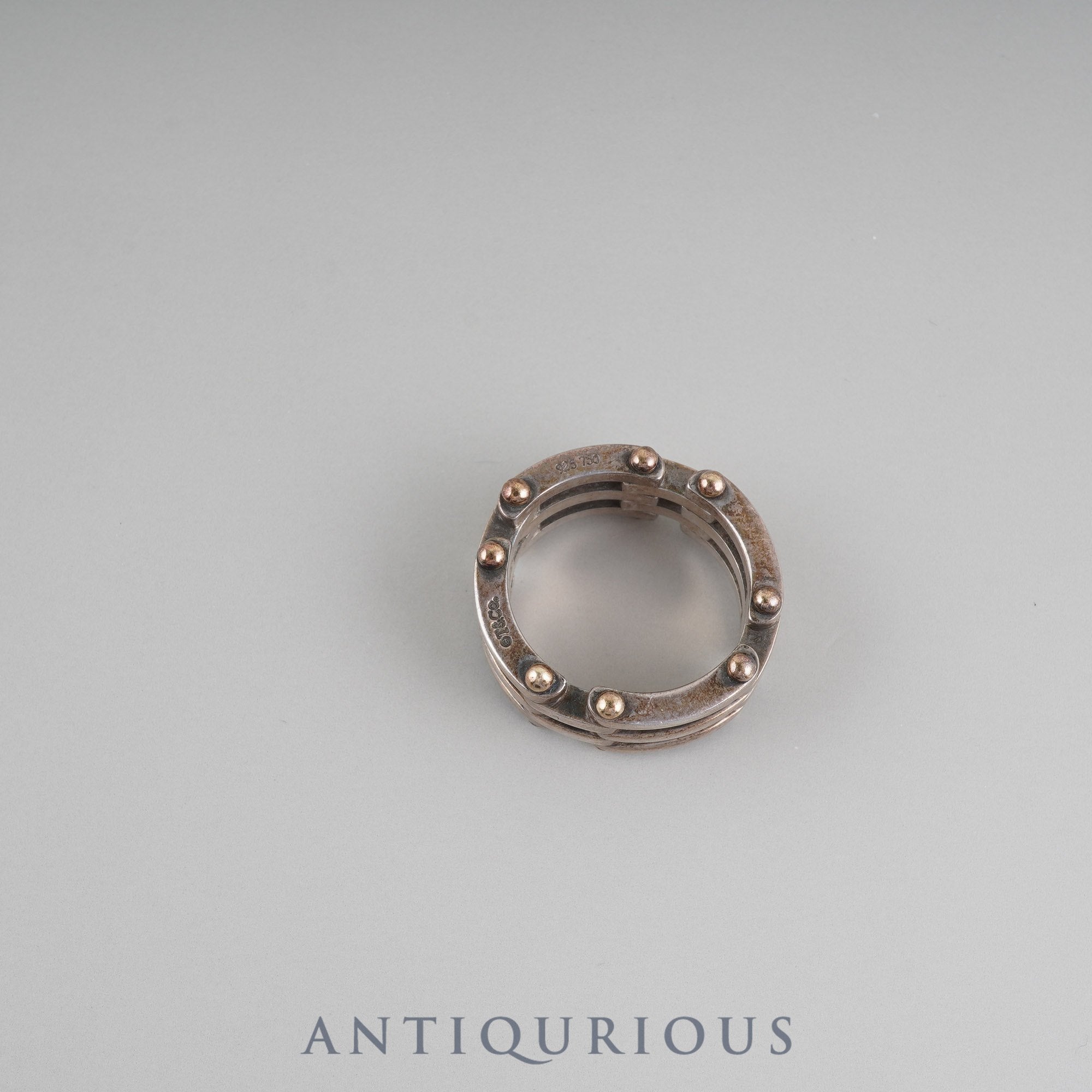 Tiffany Ring Gate SV925/750 Approx. Size 15
