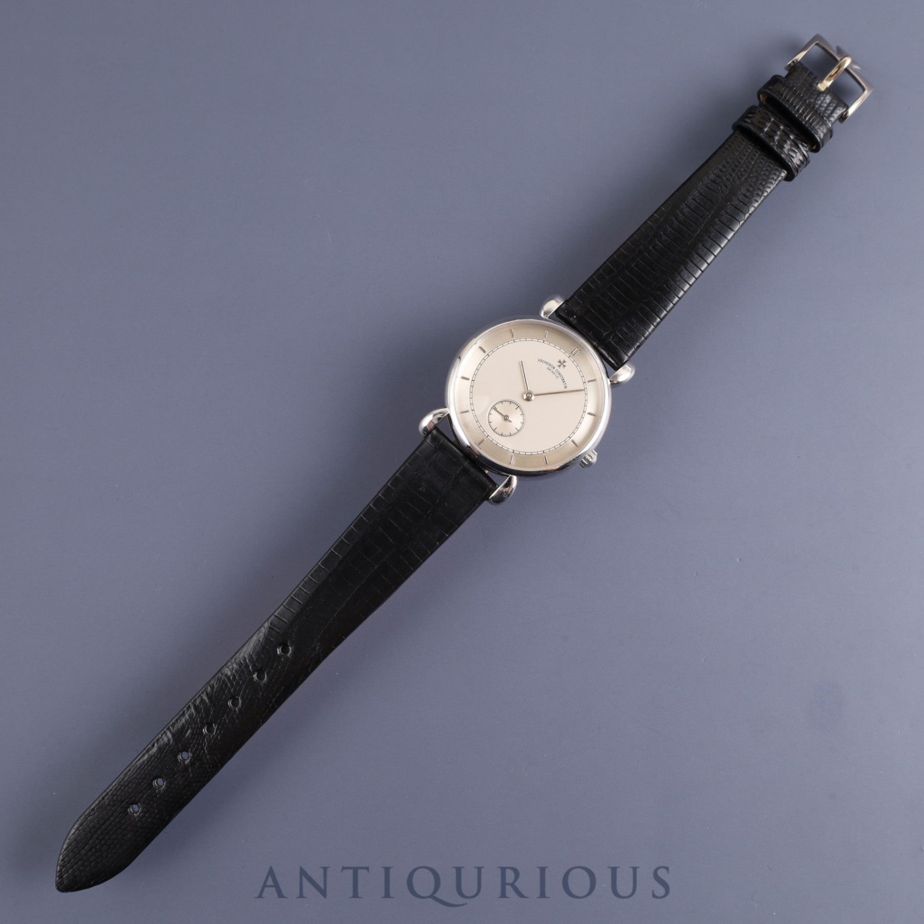 ヴァシュロン・コンスタンタン ヒストリカル RENAISSANCE 92084 手巻き Cal.1014/1 750 革 純正尾錠(750)シルバー文字盤 純正替えベルト オーバーホール済み