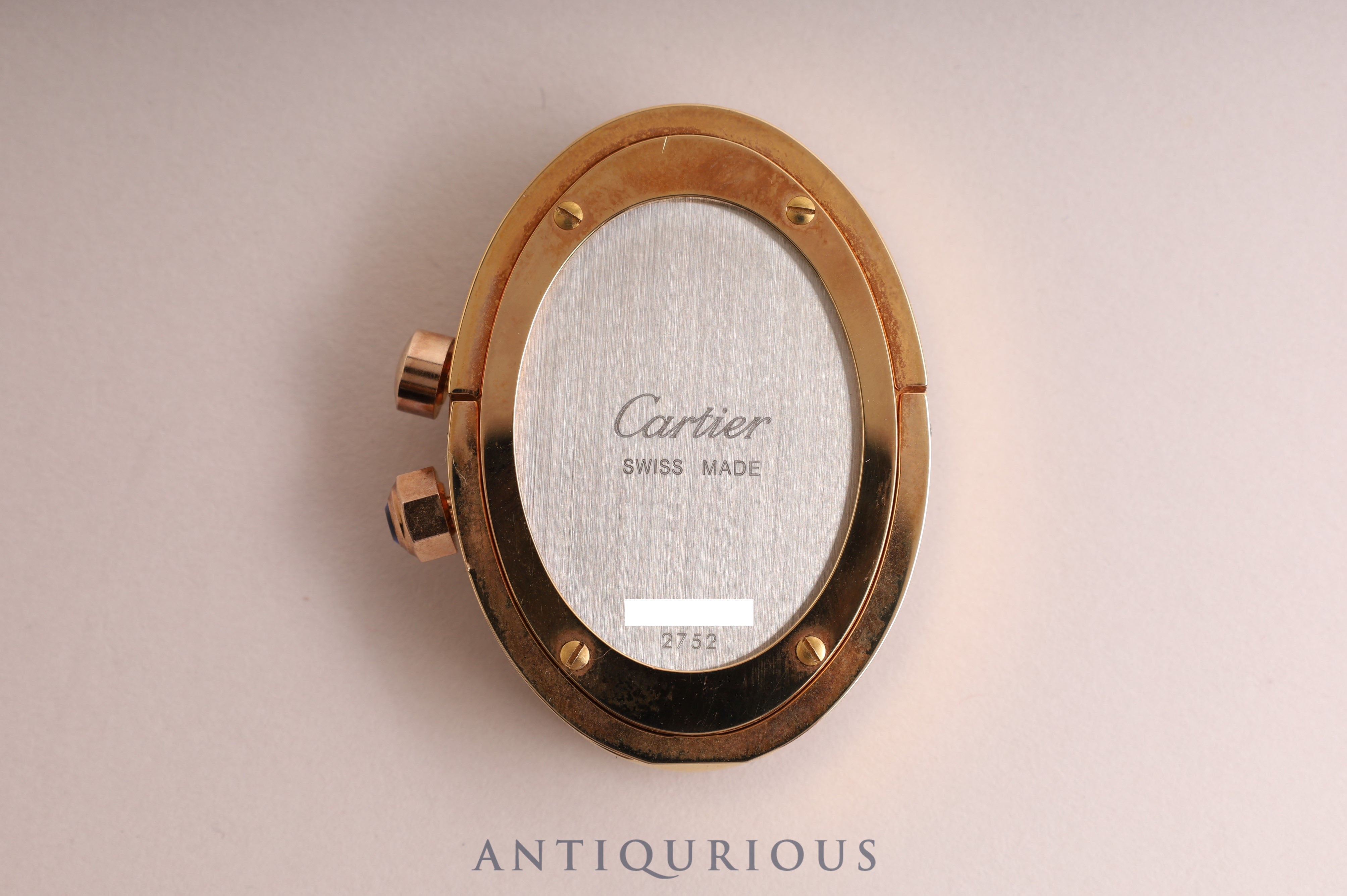 Cartier Baignoire Table Clock