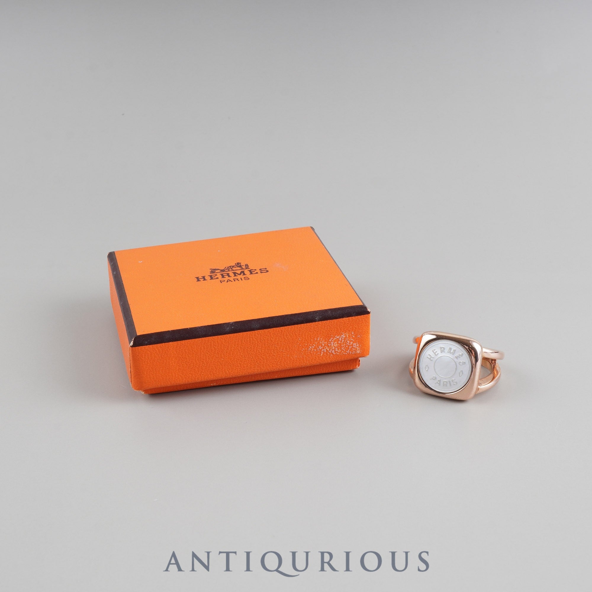 エルメス リング セリエ コロゾ GP 約18号 箱