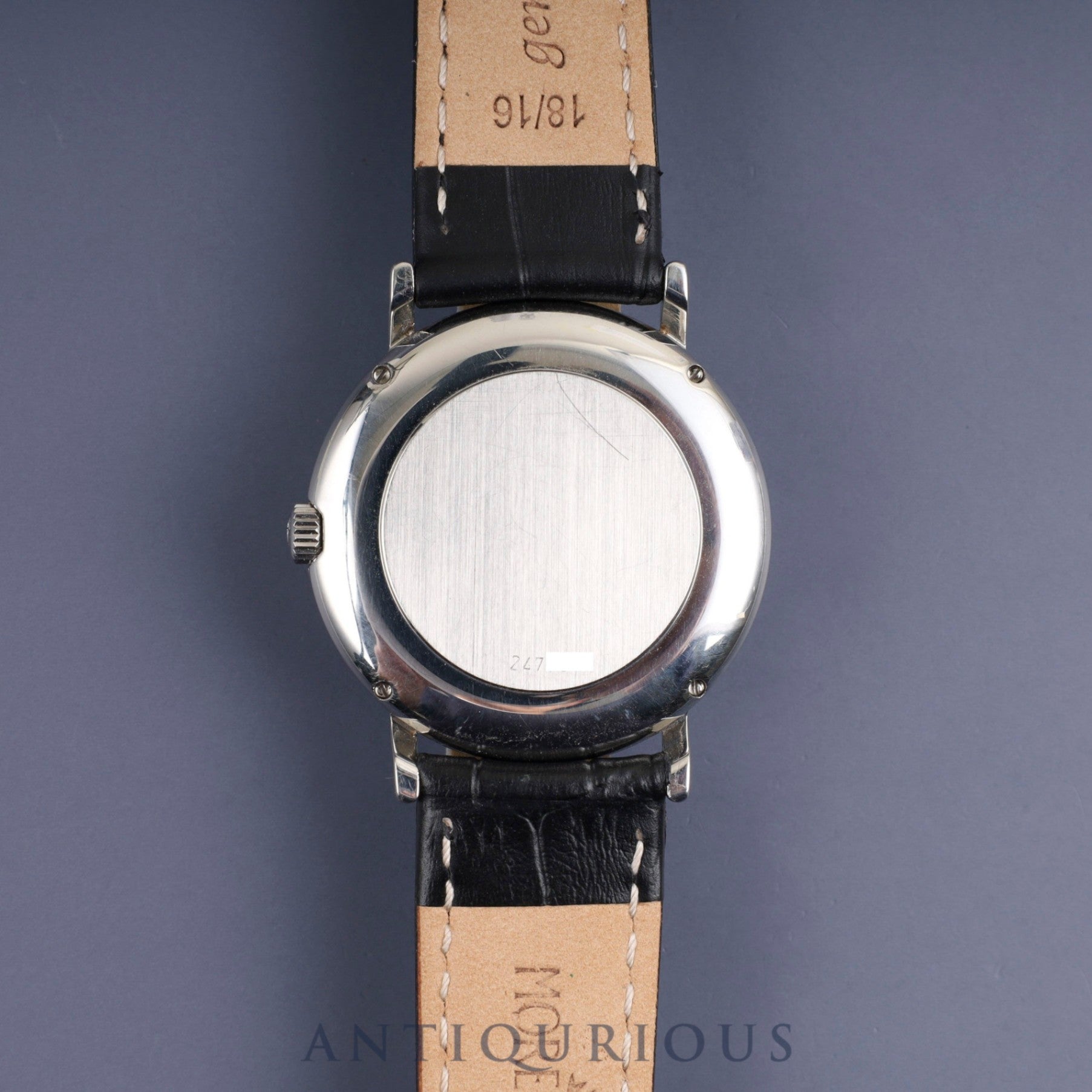 IWC ポートフィノ 3514-001 自動巻き SS 革 純正尾錠(SS) ホワイト文字盤 保証書(1992年) 冊子 オーバーホール済み アイダブリュシー