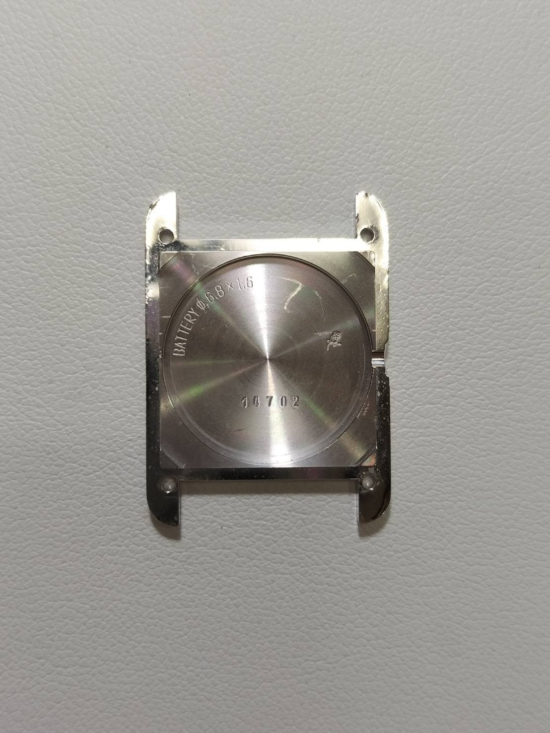 カルティエ マストタンク SM 1614 クォーツ Cal.057 SV925 革 純正Dバックル(SS)ホワイトローマン文字盤(SWISS表記)箱 冊子 保証書(未記載)オーバーホール済み
