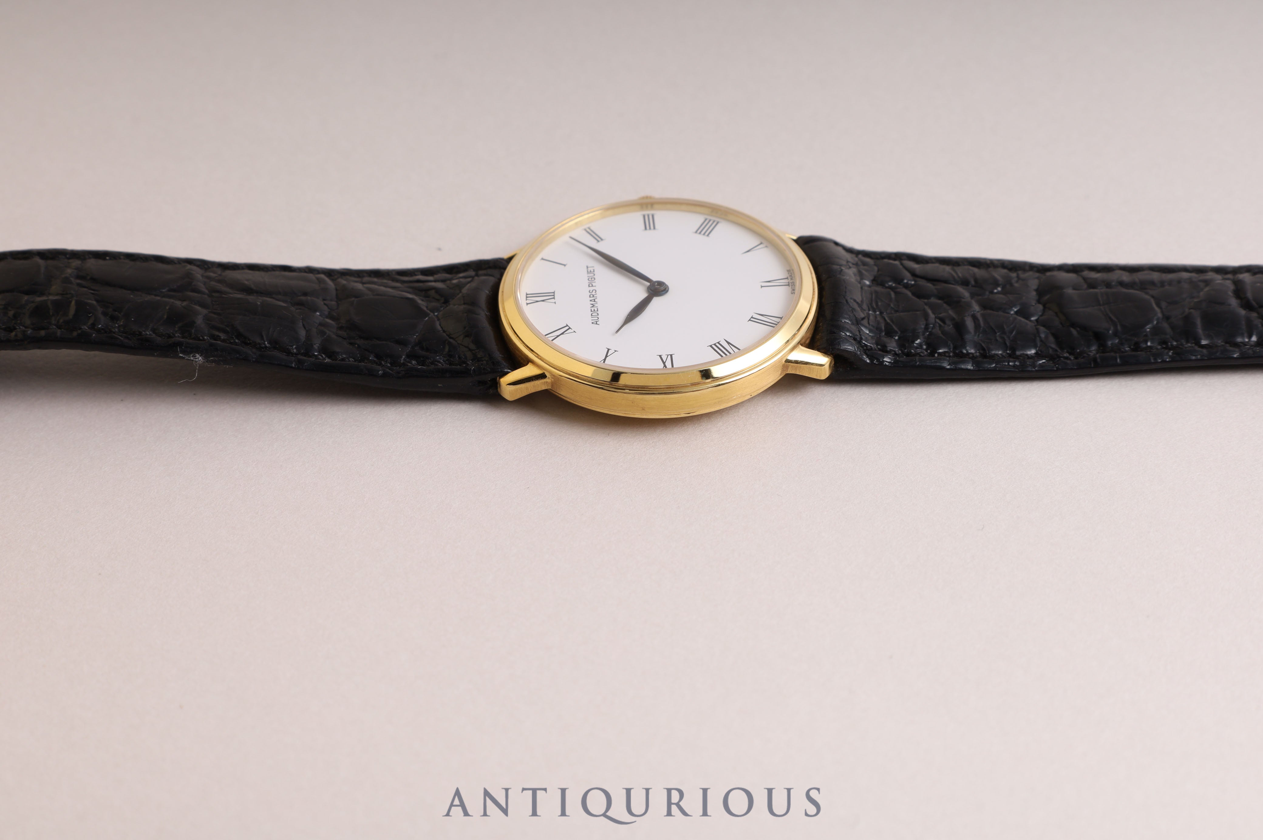 Audemars Piguet YG case white dial