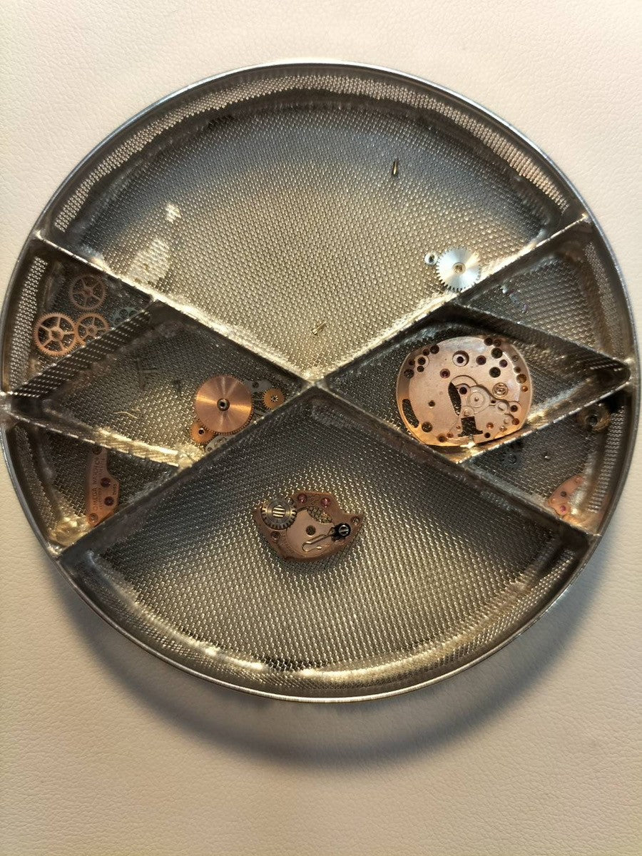 Omega De Ville 5110212 Manual Winding Caliber 485 750YG Leather Strap Genuine Buckle (GP) Champagne Dial Overhauled