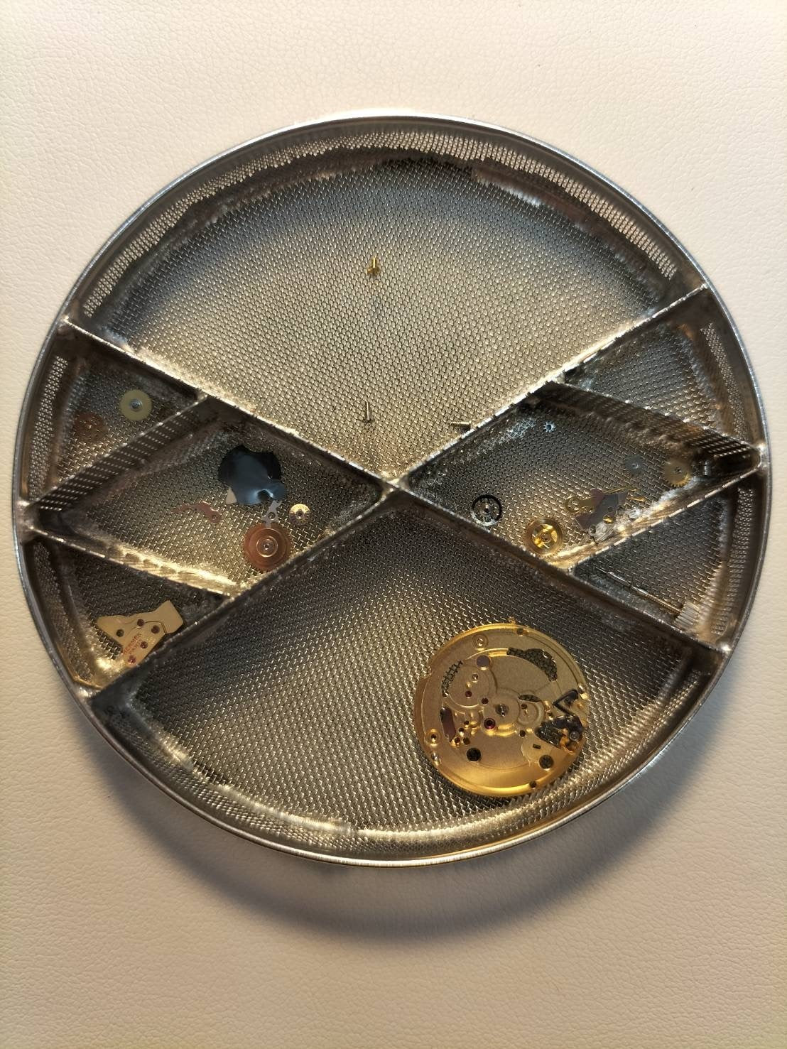 エルメス クリッパー 51.03 クォーツ Cal.- SS/GP SS/GP アイボリー文字盤 箱 冊子 保証書(1992年)オーバーホール済み