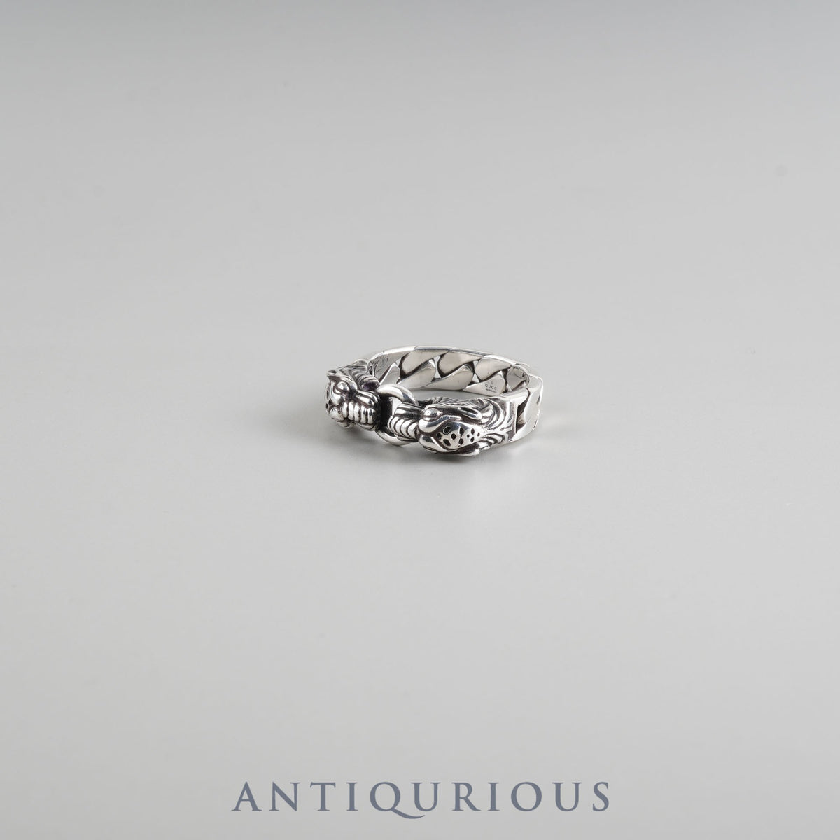 グッチ リング タイガー SV925 22号