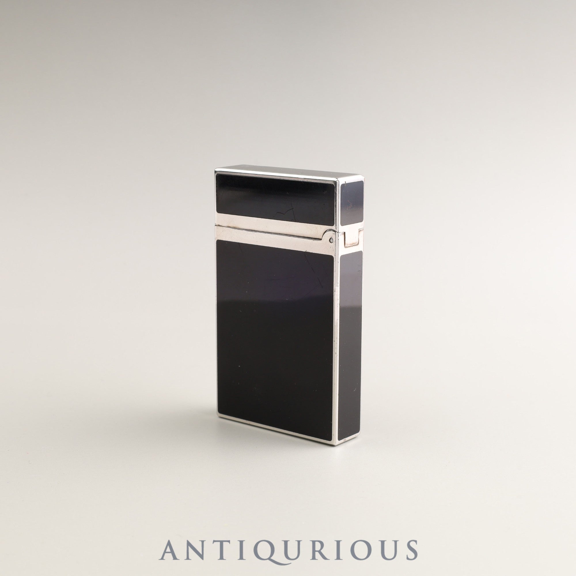 Dupont Lighter Line 2 16296 Montparnasse GP Black x Silver