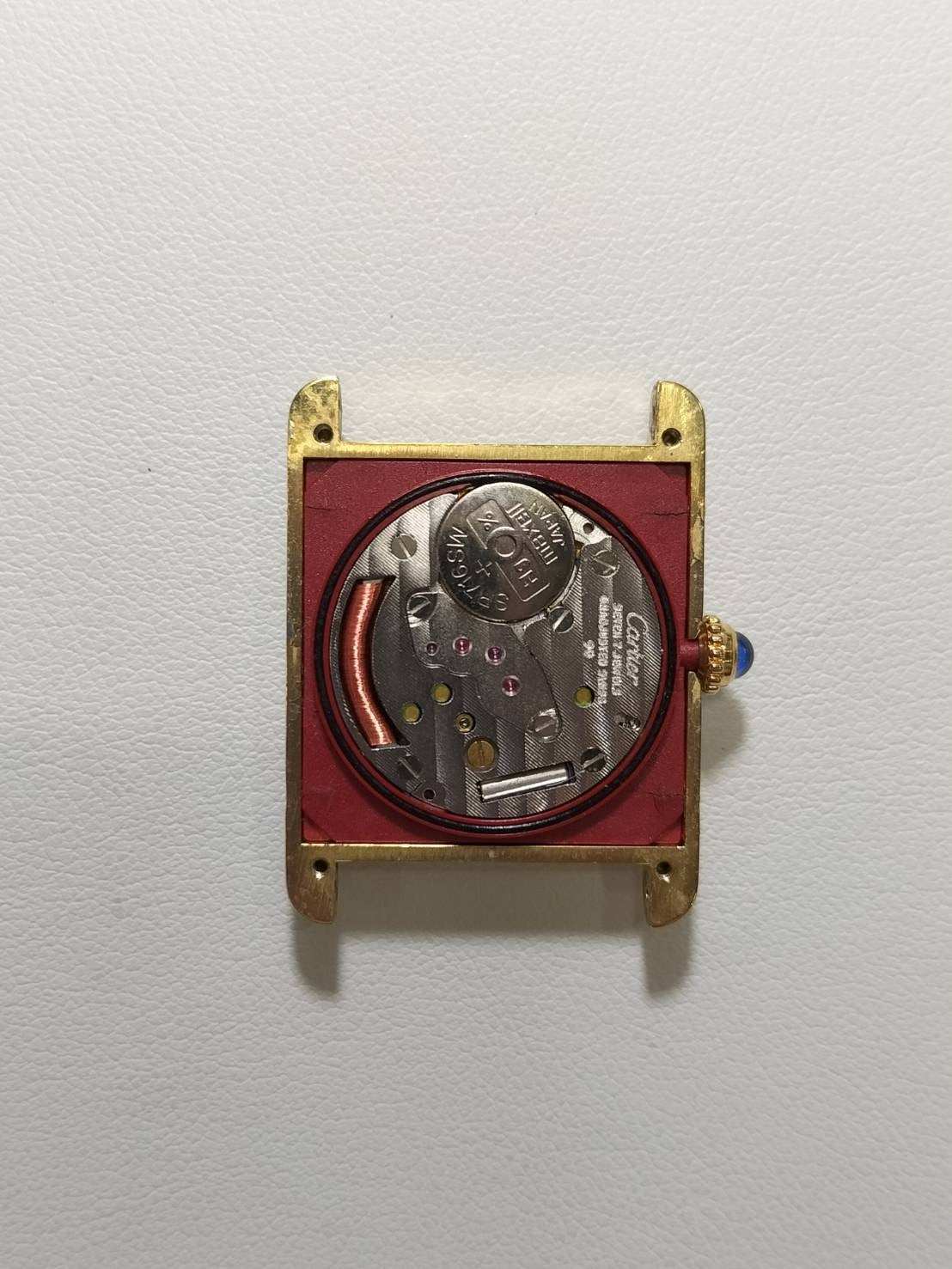 カルティエ マストタンク LM 590005 クォーツ Cal.90 SV925 革 純正ピンバックル(GP)ストレートローマン文字盤(SWISS表記)箱 冊子 保証書(1994年)オーバーホール済み 新品仕上げ