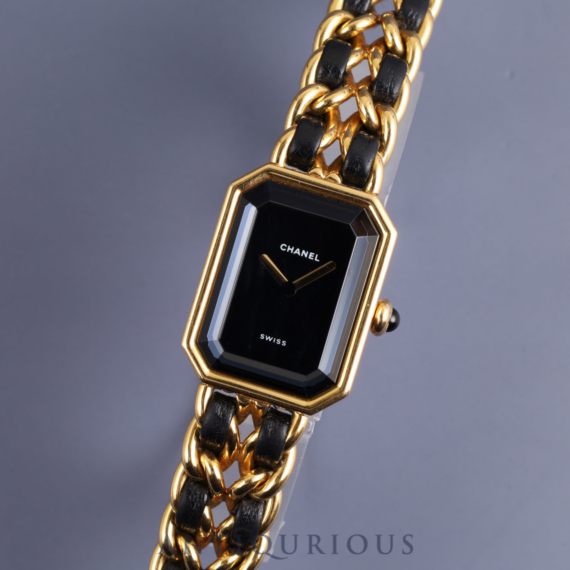 シャネル プルミエール M H0001 クォーツ Cal.976.001 GP GP/革  