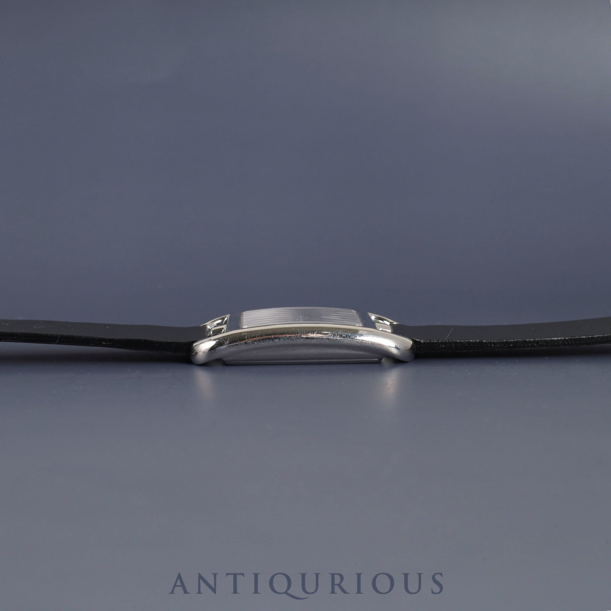 Hermes Cape Cod CC2.710 Quartz SS Leather Genuine Buckle (SS) Grey Dial Overhauled