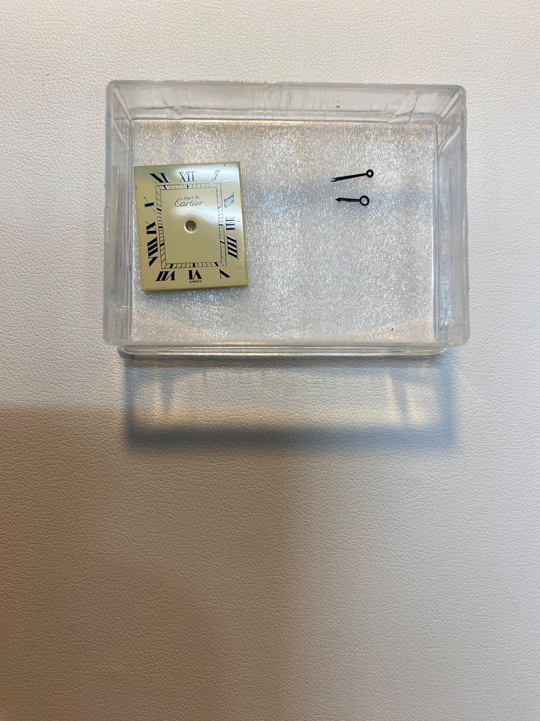 Cartier Must Tank LM Manual winding Cal.78-1 SV925 Genuine leather strap Genuine D buckle (GP) Ivory Roman dial Circa 1976-Early 1980s Overhauled