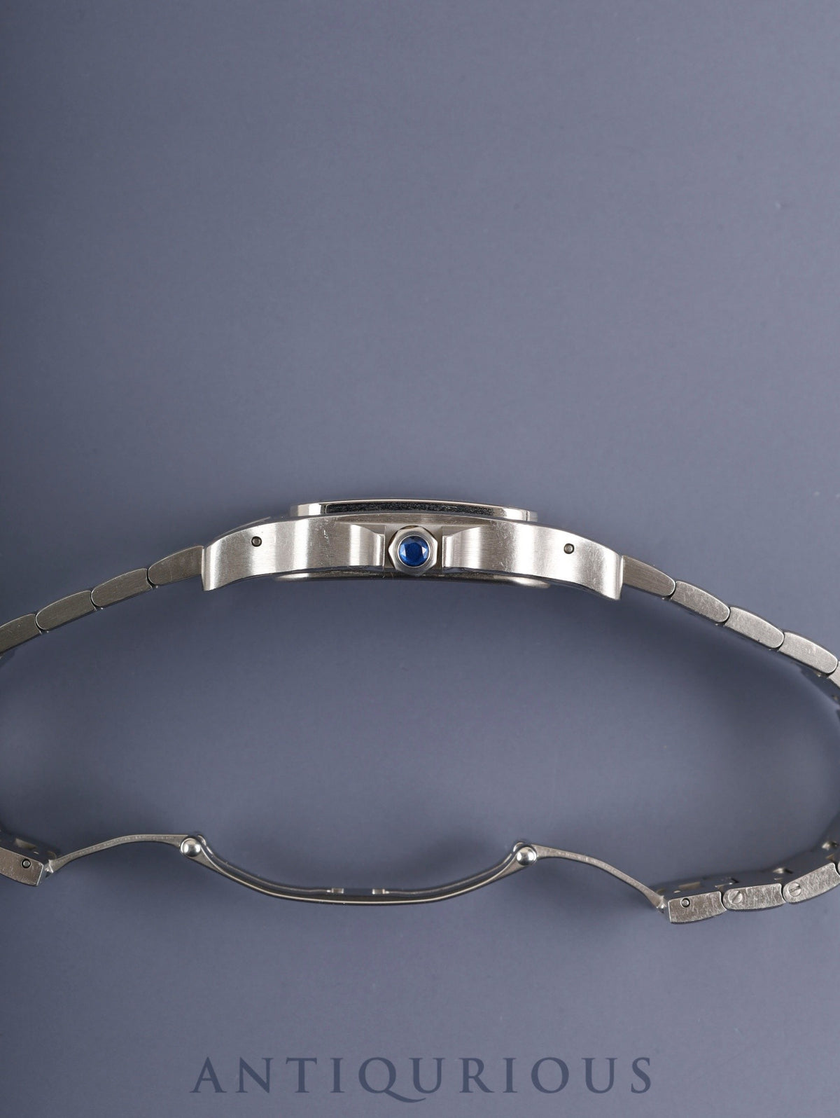Cartier Santos Galbee XL W20098D6 / 2823 Automatic Cal.2892 SS SS Silver Roman Dial (SWISS MADE) Box Warranty (2008 / Name inscribed / Incorrect serial number) Manual Booklet DVD Overhauled