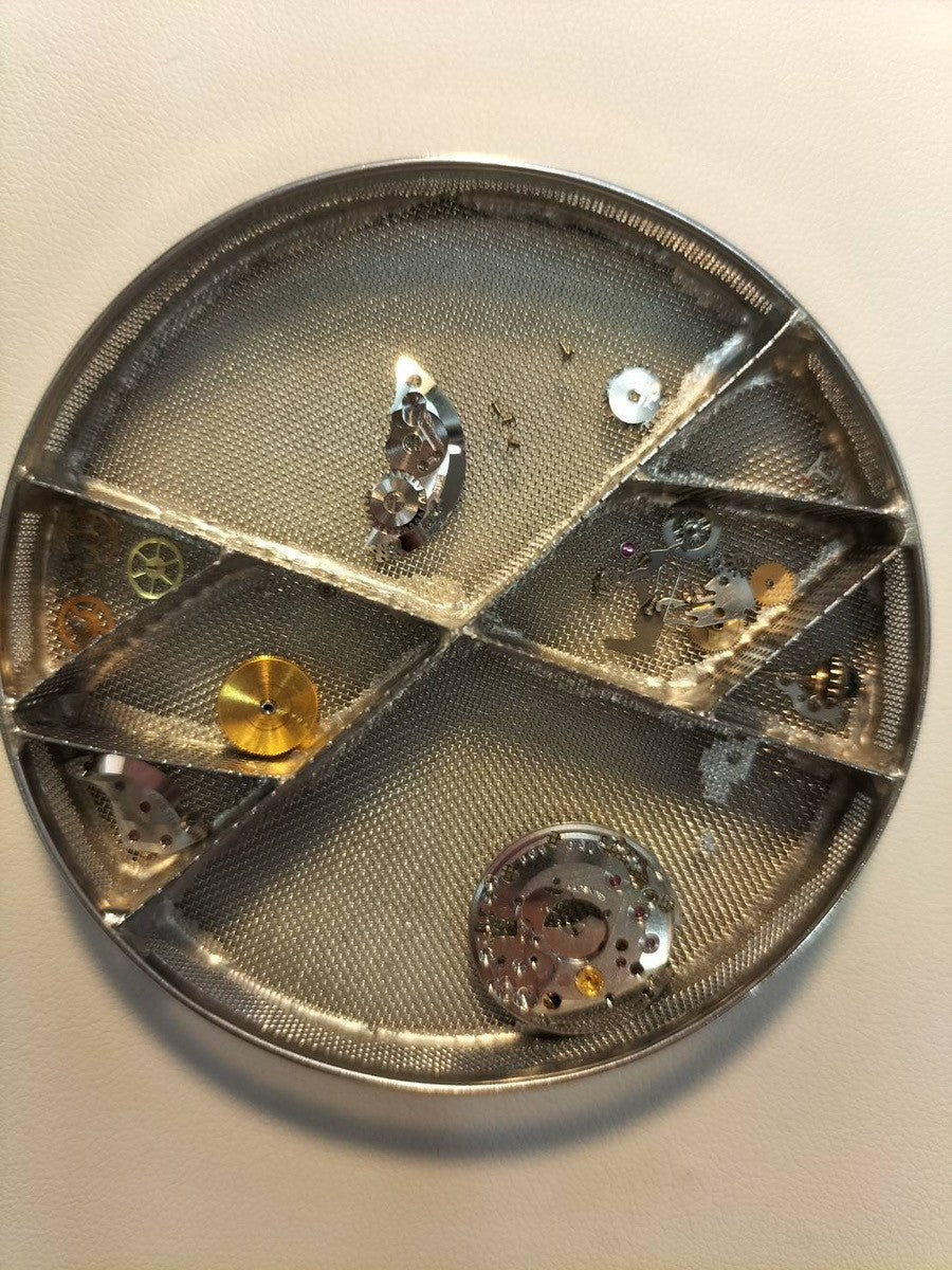 カルティエ マストタンク SM 手巻き Cal.78-1 SV925 純正革ベルト 純正尾錠(GP) アイボリーローマン文字盤 オーバーホール済み