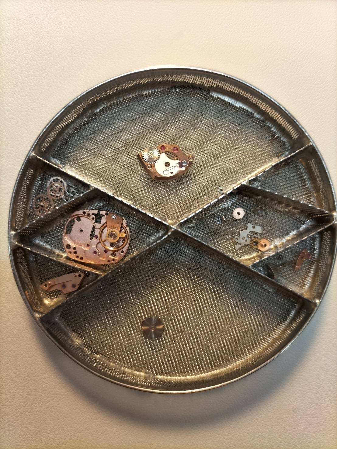 オメガ ジュネーブ 511.0363 手巻き SS 革 社外尾錠(SS)シルバー文字盤 オーバホール済み