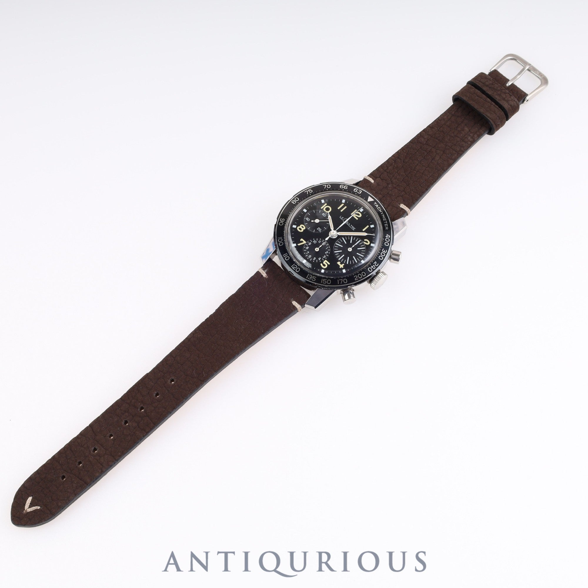 Jaeger-LeCoultre Shark Deep Sea E2643 Manual winding Cal.730 SS Leather Black dial