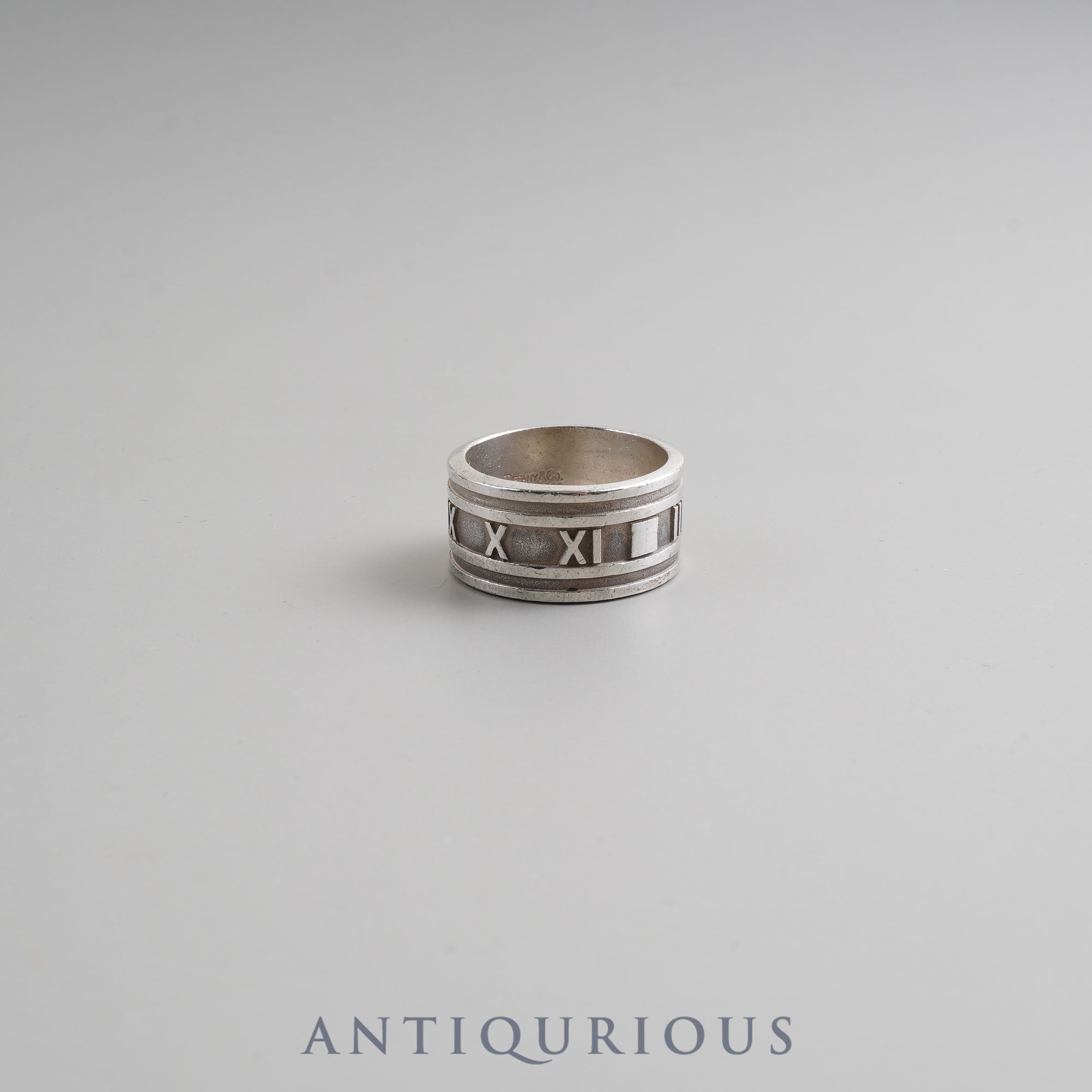 Tiffany Ring Atlas Wide SV925 Box Dust Bag