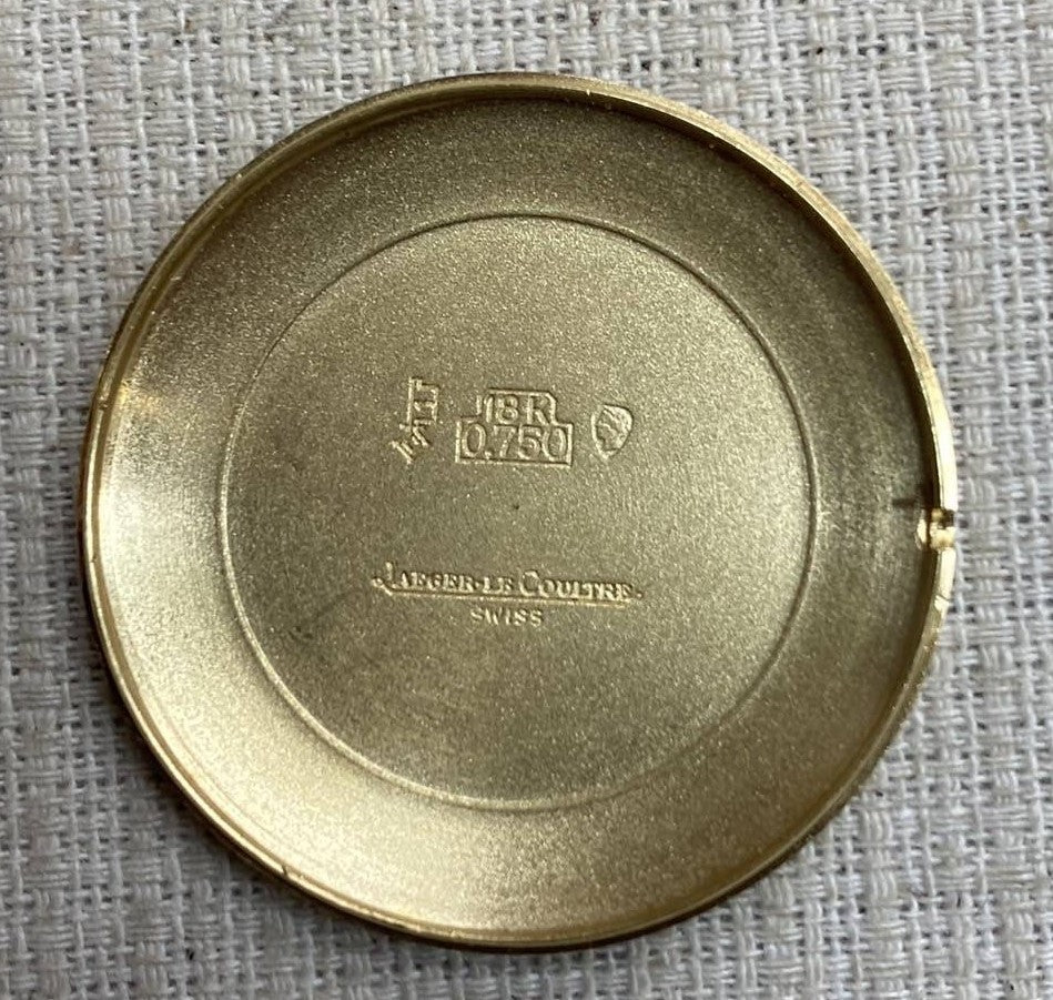 Jaeger-LeCoultre Cushion 9132 21 Manual Winding 750YG Case Tiger's Eye Dial Overhauled