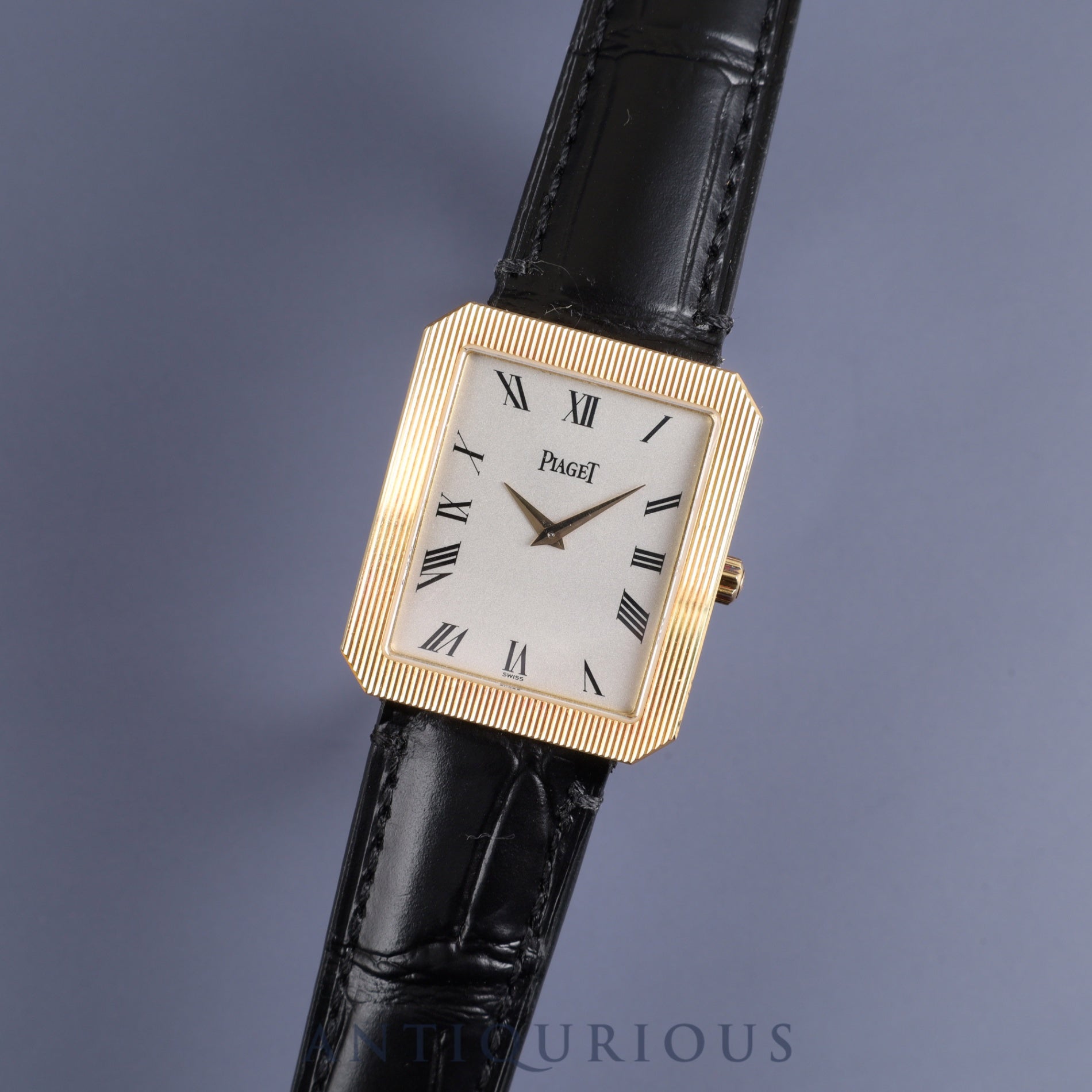 Piaget Protocol 90154 Manual winding Cal.9P2 YG Leather Genuine buckle (YG) Silver dial Warranty card (personal name included, 1994) Genuine replacement belt Overhauled