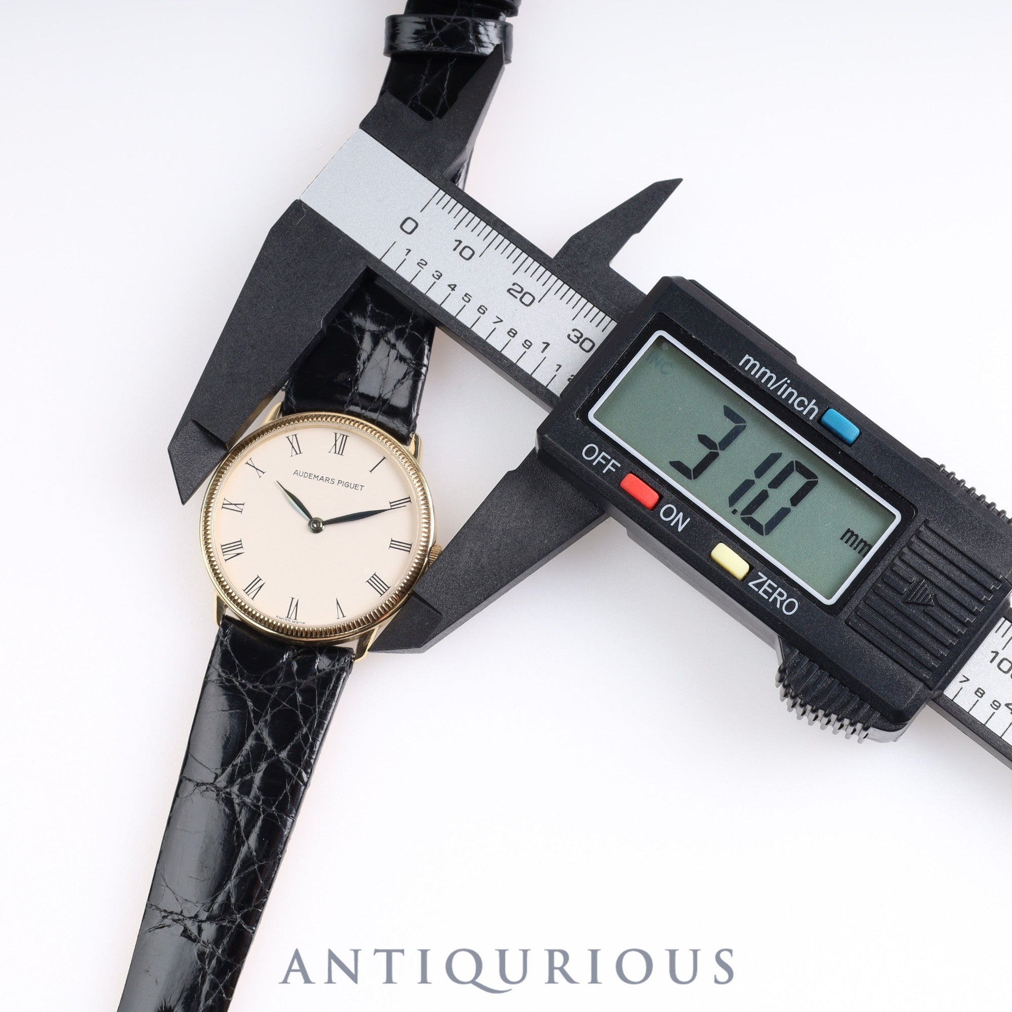 Audemars Piguet Round YG CASE Quartz Cal.2612 Ivory Dial 31.0mm