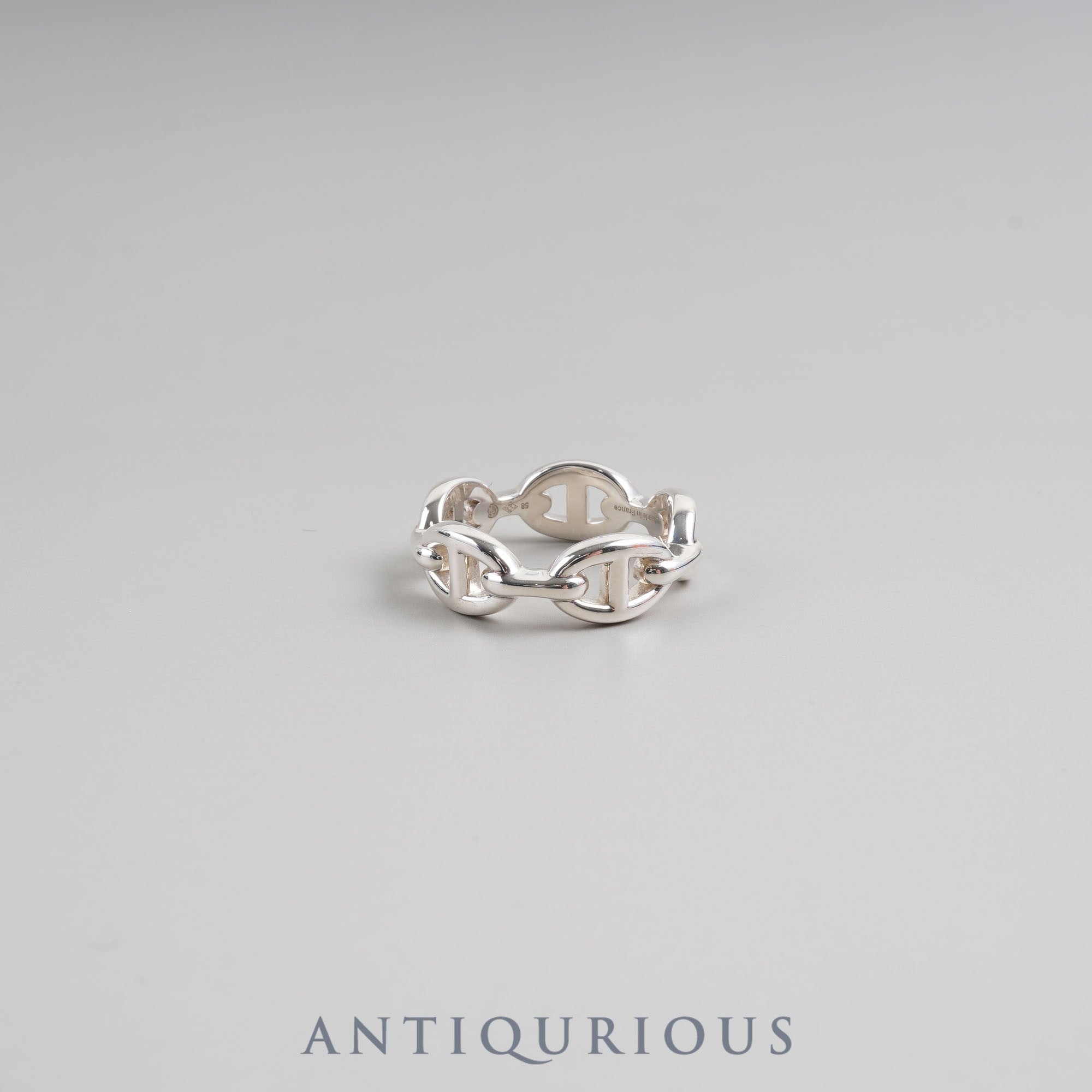 エルメス リング シェーヌダンクル アンシェネ SV925 58 18号 箱