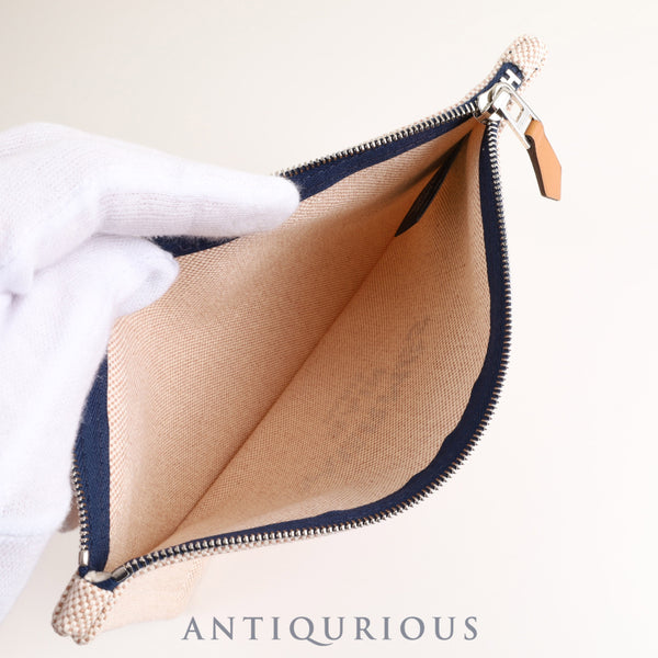 エルメス ポーチ ニューヨッティング PM コットン100% 箱