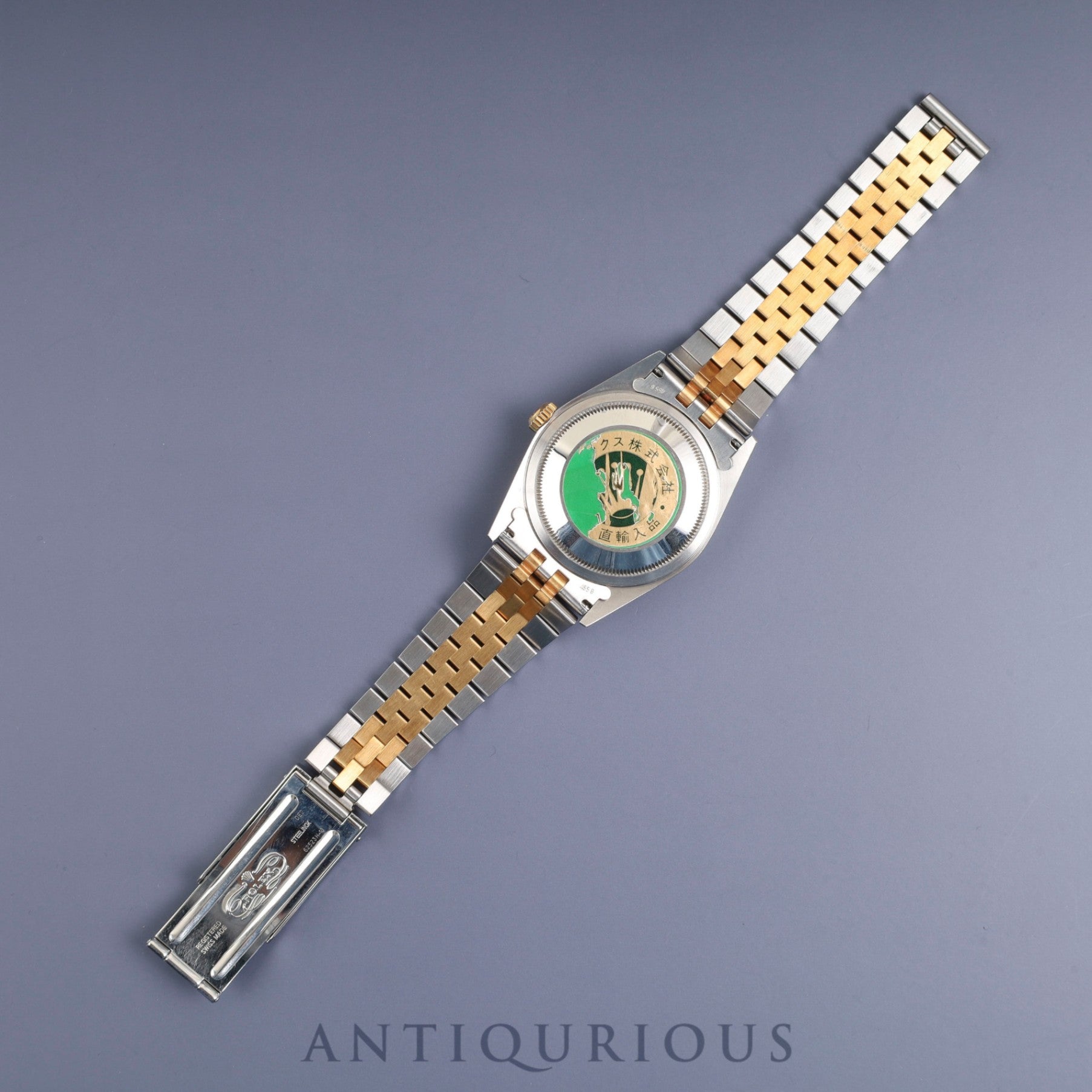 ロレックス デイトジャスト 36 16233 自動巻き Cal.3135 SS/YG SS/YG ホワイトシャンタン文字盤 P番(2000年) オーバーホール済み