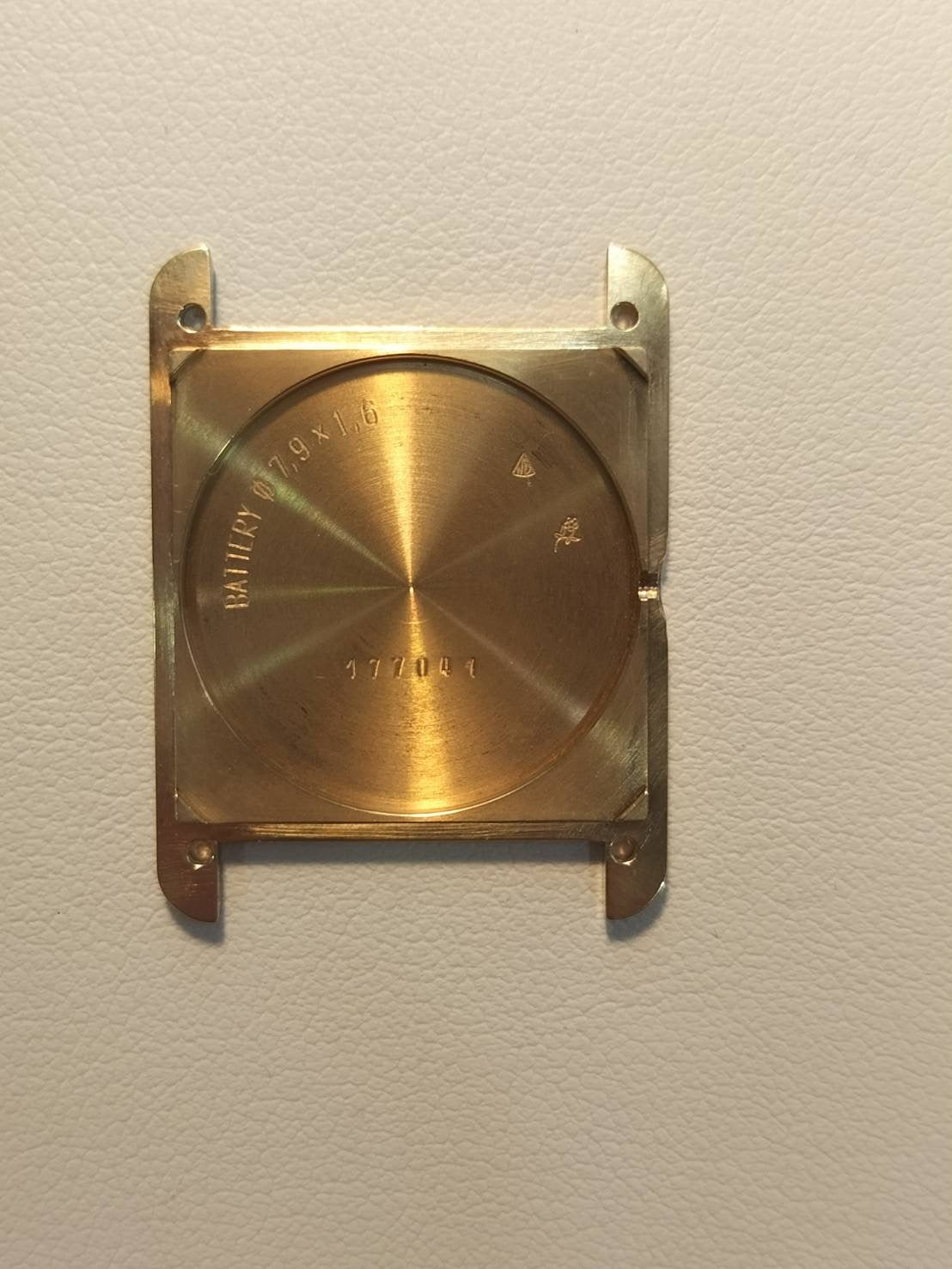 カルティエ マストタンク LM W1005654 / 1615 クォーツ Cal.90 SV925 革 純正Dバックル(GP) オパラン文字盤 1996年頃〜1998年頃 オーバーホール済み