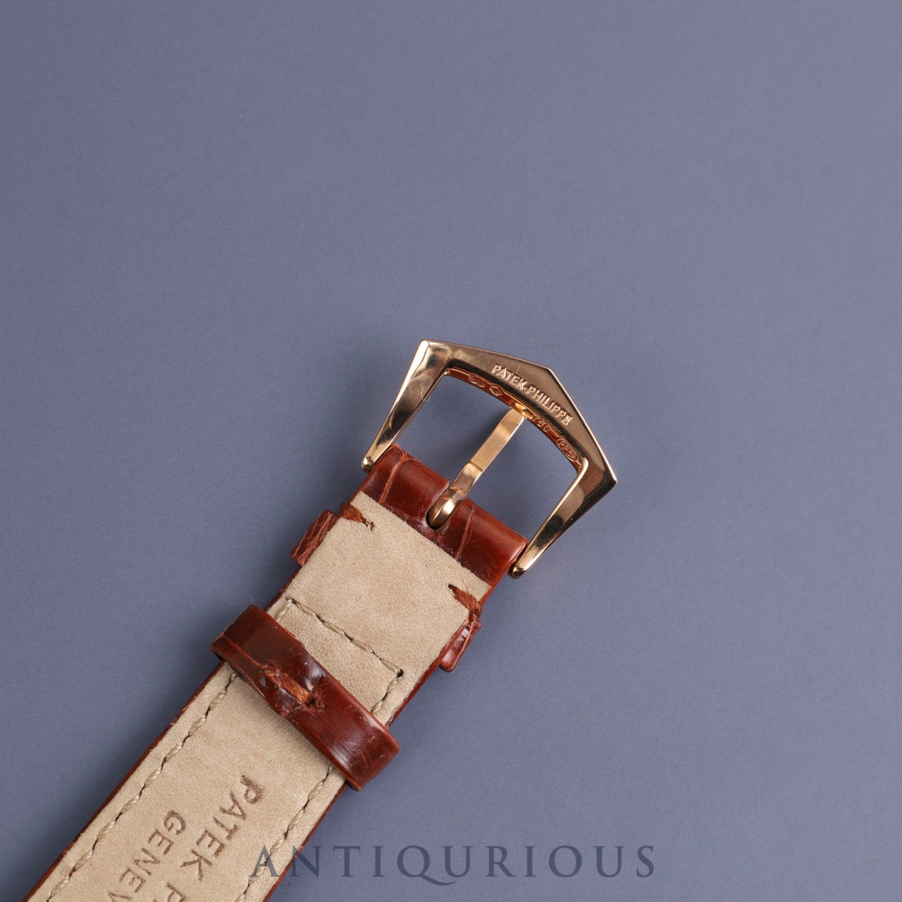 Patek Philippe Gondolo 5010R-001 Manual winding Cal.215 750 Genuine leather strap Genuine buckle (750) Silver dial Box Storage bag Overhauled