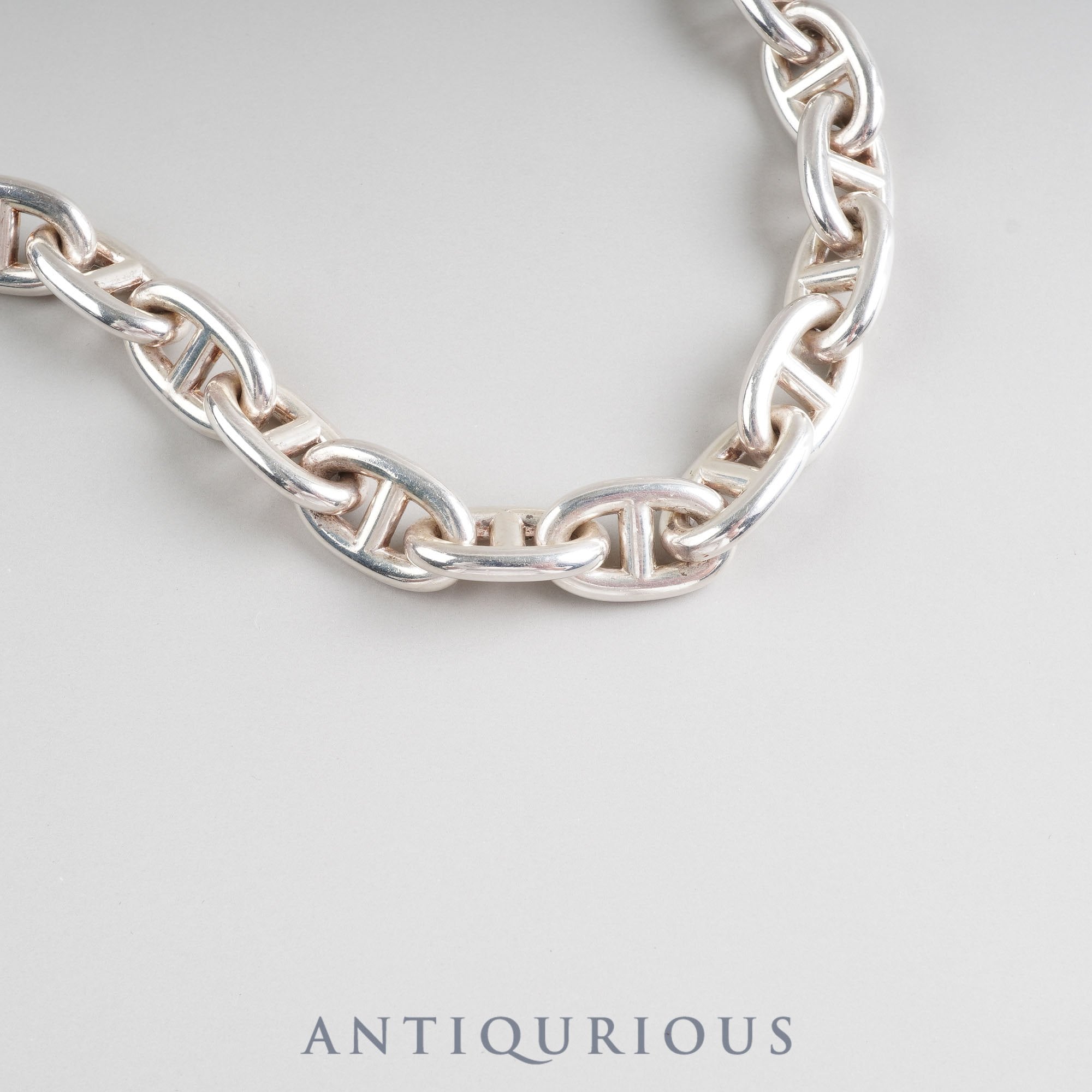 Hermes Bracelet Chaine d'Ancre MM 17 links SV925 Box