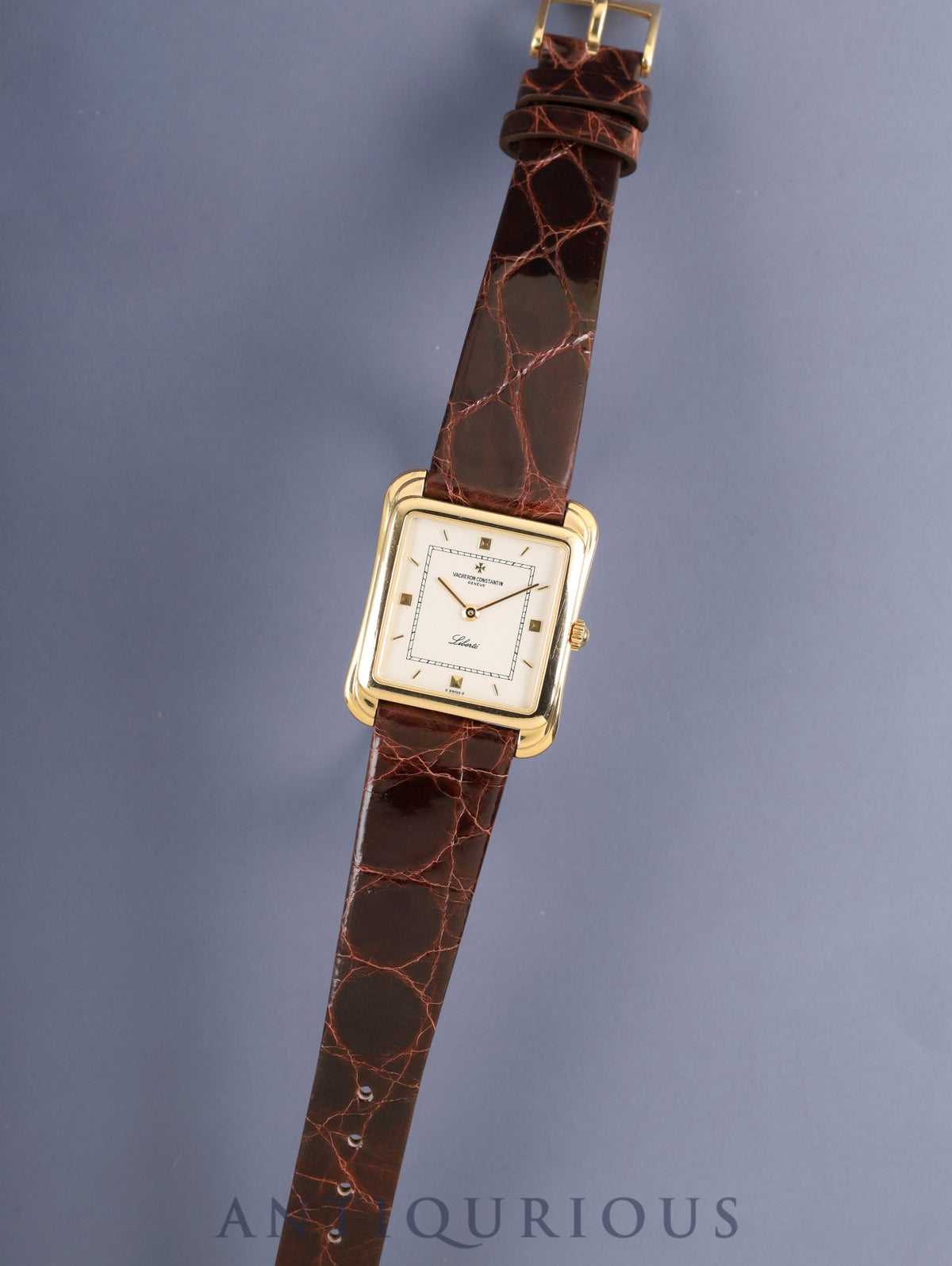 Vacheron Constantin Liberté 39044 / 1291-1991 Swiss Confederation 700th Anniversary Model Manual Winding Cal.1015 750YG Leather Original Pin Buckle (750YG) Silver Dial Overhauled