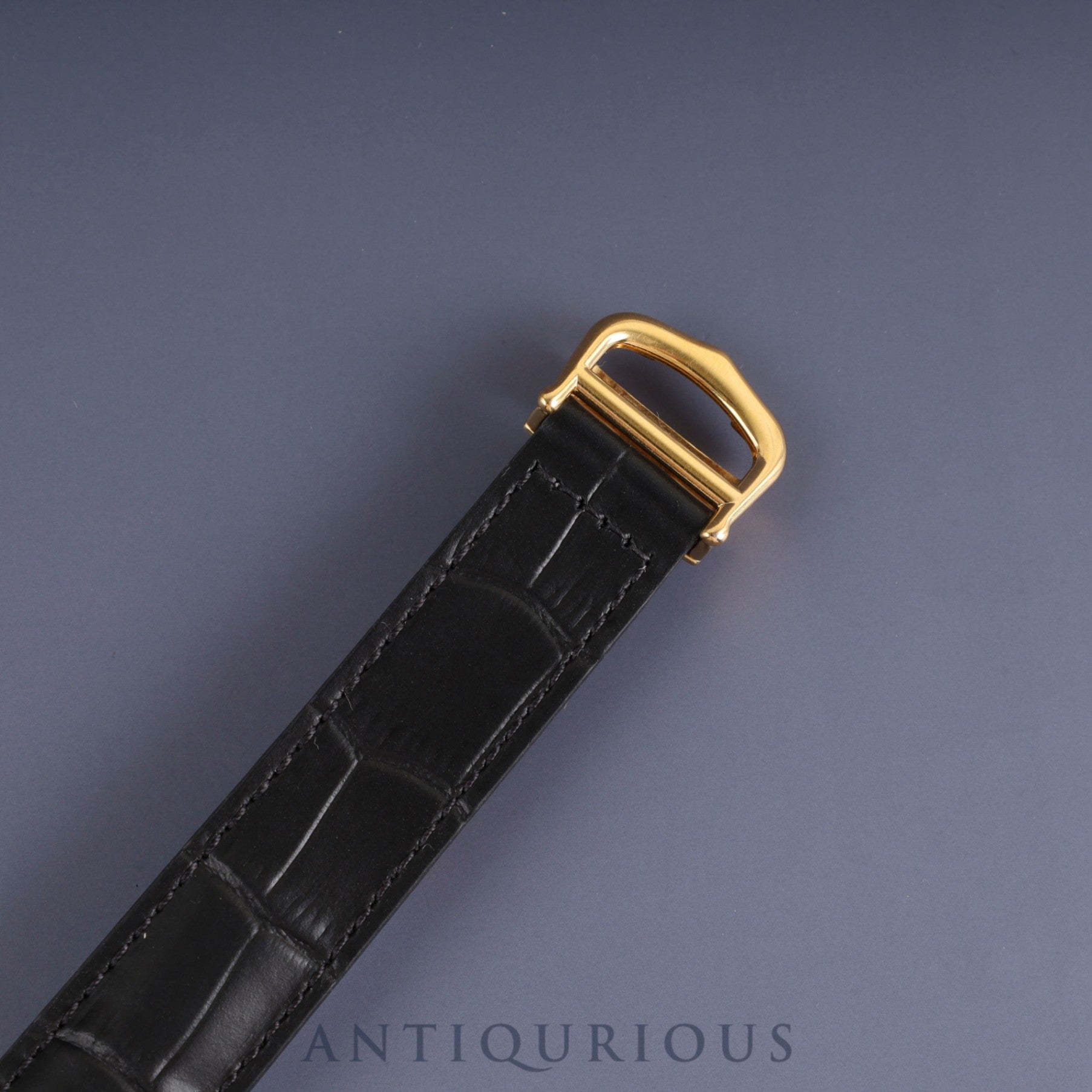 カルティエ マストタンク LM 手巻き Cal.78-1 SV925 革 純正Dバックル(GP)アイボリーローマン文字盤 オーバーホール済み