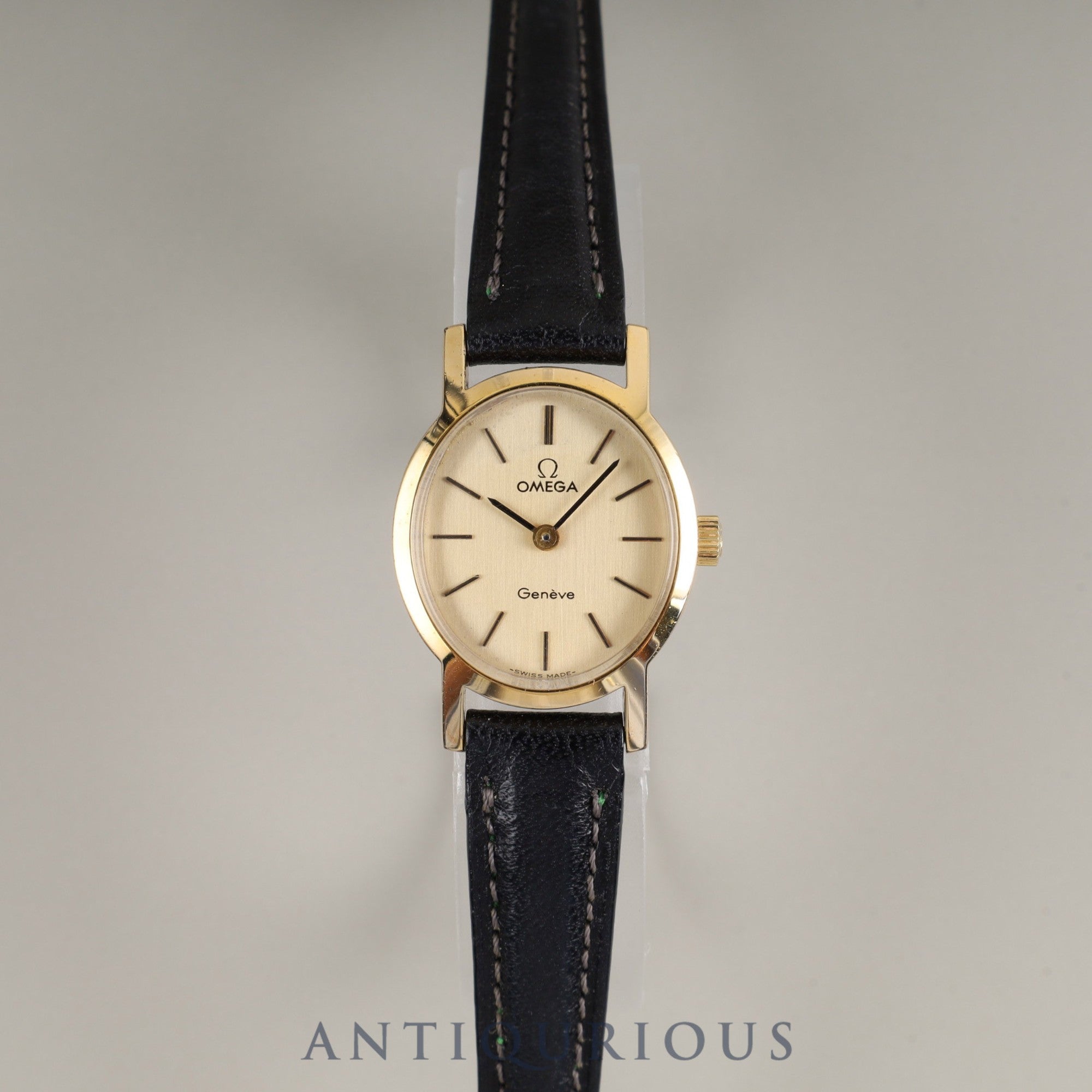 Omega Geneve 5511.0411 Manual winding Cal.625 GP Leather Genuine buckle (GP) Gold dial Overhauled