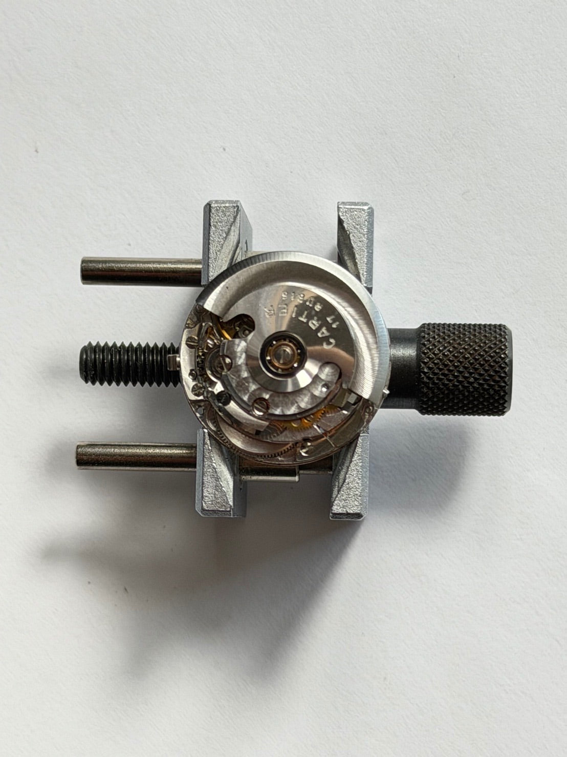カルティエ サントス オクタゴン SM 0906 自動巻き Cal.ETA2670 SS SS(ゴドロン)ホワイトローマン文字盤(SWISS 表記)※オーバーホール済み