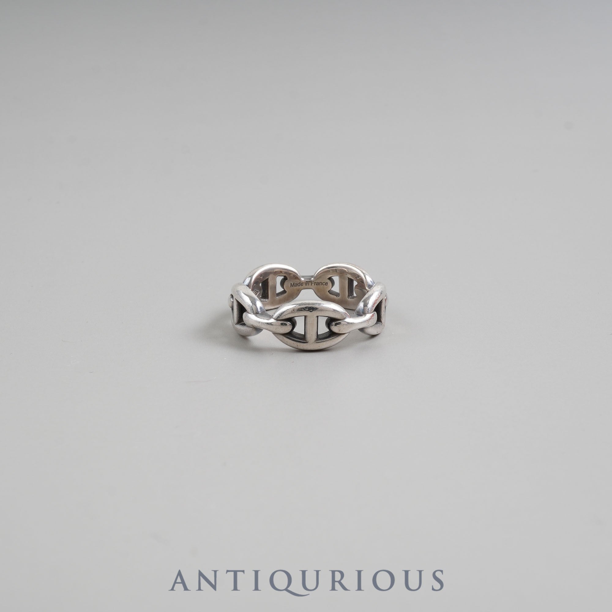Hermes Ring Chaine d'Ancre Anchaine #56 SV925 Box