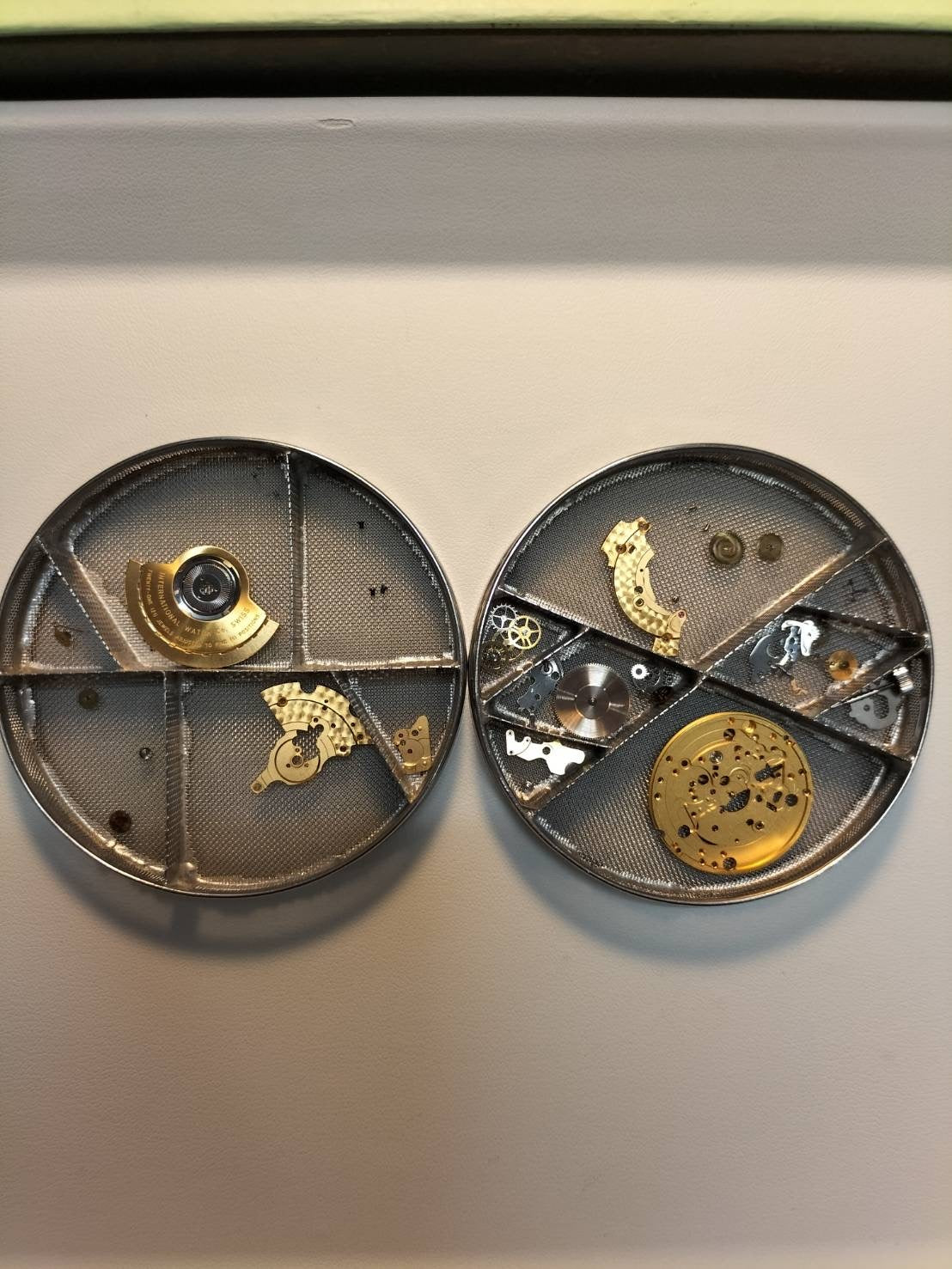 IWC ポートフィノ IW351403 自動巻き SS 革 社外尾錠(SS)ホワイト文字盤 オーバーホール済み アイダブリュシー