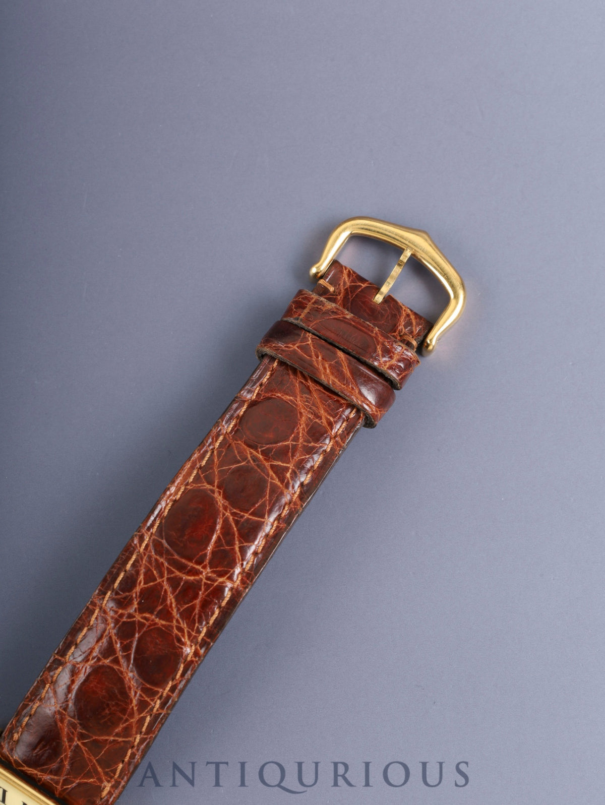 カルティエ マストタンク LM 590005 クォーツ SV925 純正革ベルト 純正ピンバックル(GP)アイボリーローマン文字盤(SWISS MADE表記) 箱 冊子保証書(無記載)新品仕上げ済み カルティエブティックにてコンプリートサービス済み