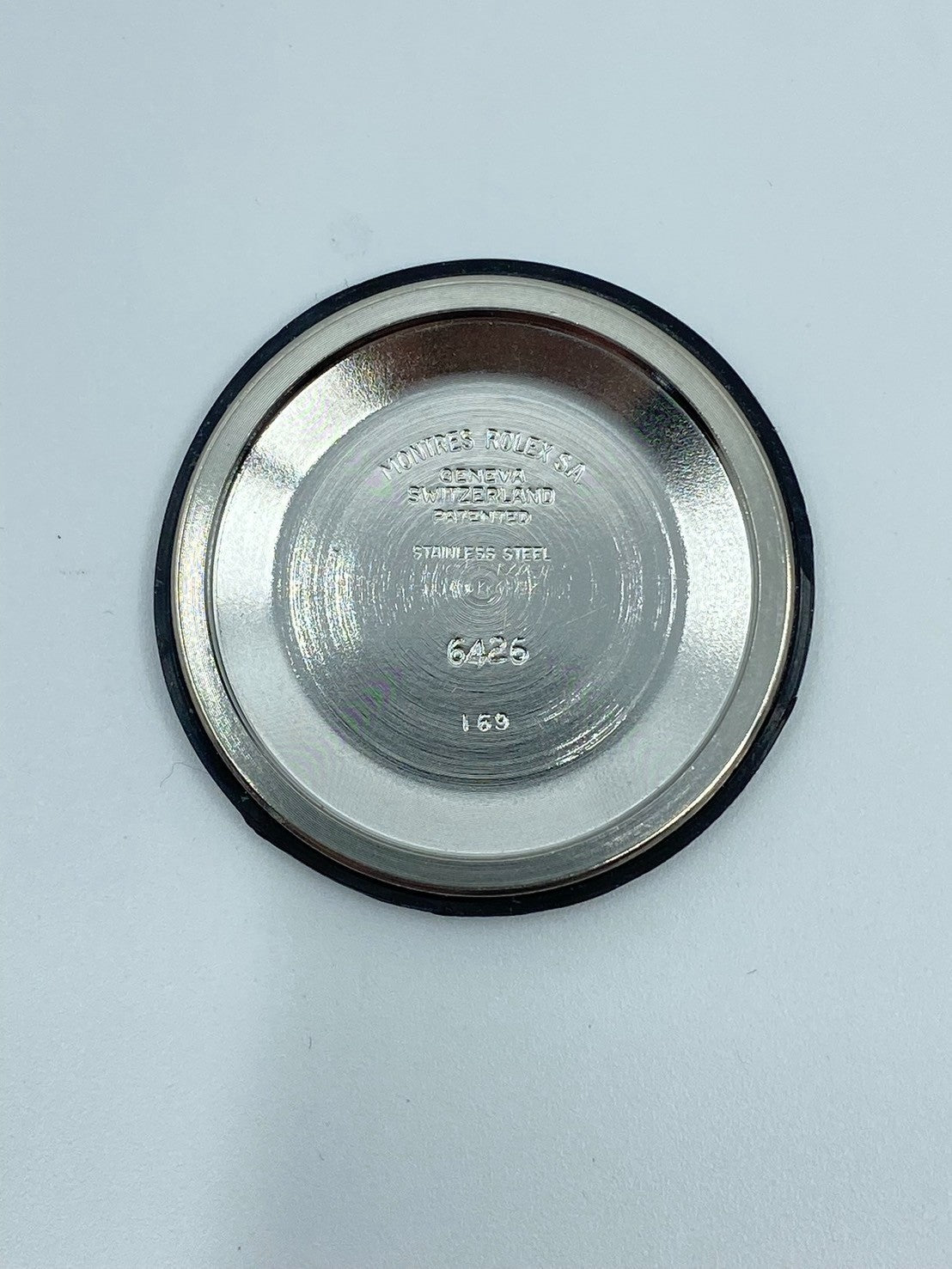 Rolex Oyster Precision 6426 Manual Winding Caliber 1225 Stainless Steel Silver Dial No. 22 (1967) Overhauled