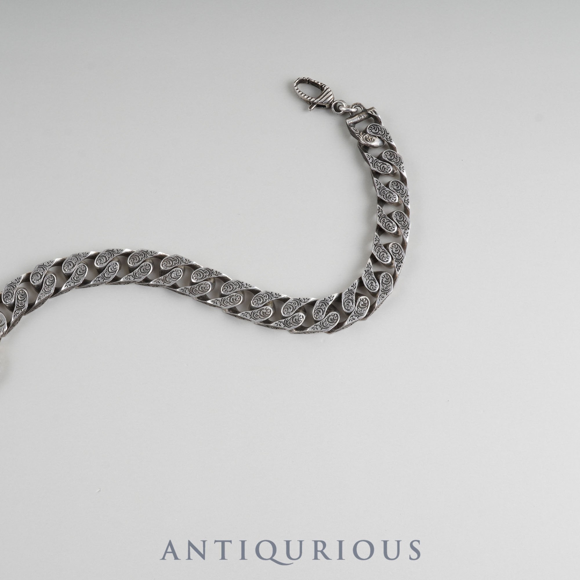 グッチ ブレスレット インターロッキング チェーン SV925 箱